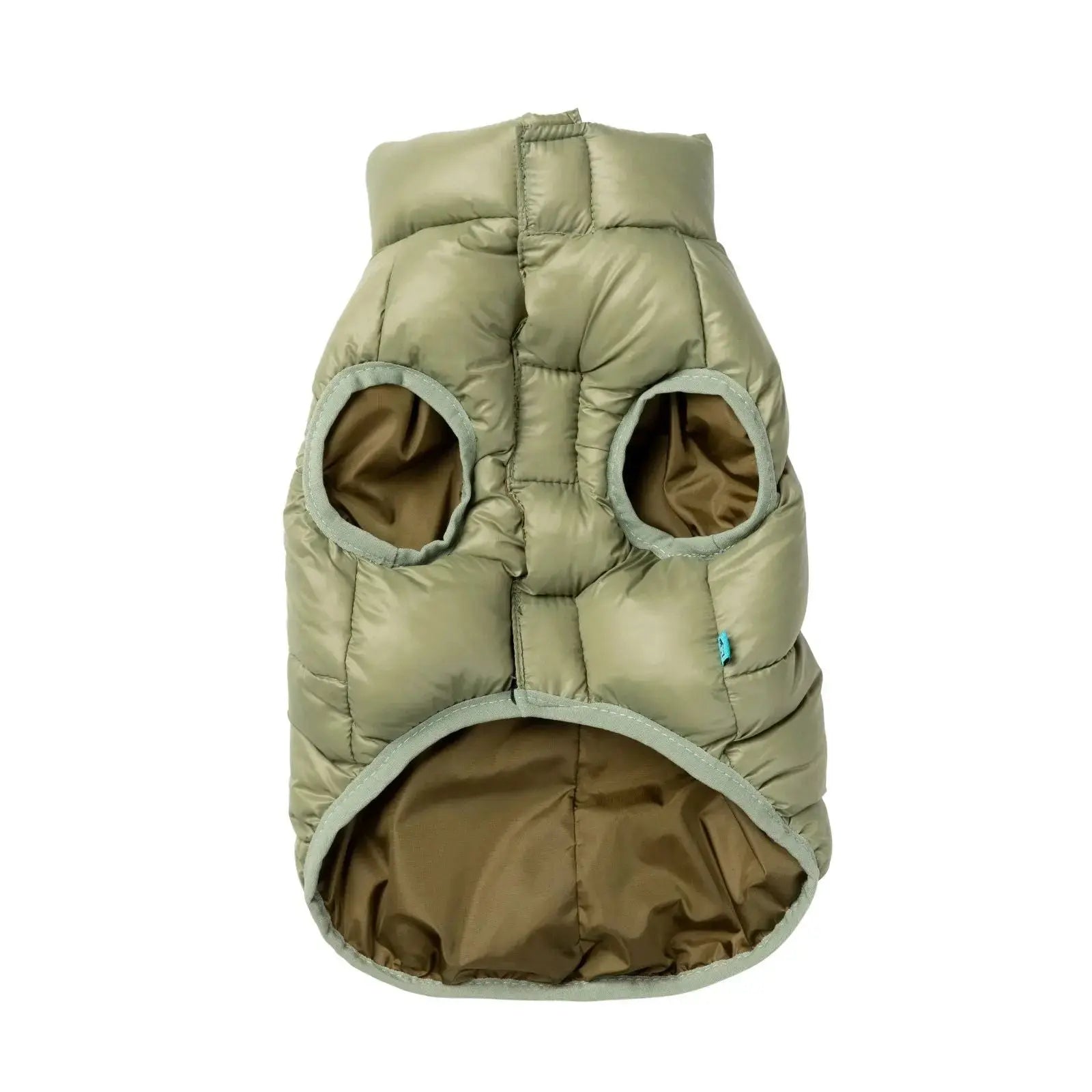 Fuzzyard East Harlem Puffer  Dog Coat - Khaki Fuzzyard