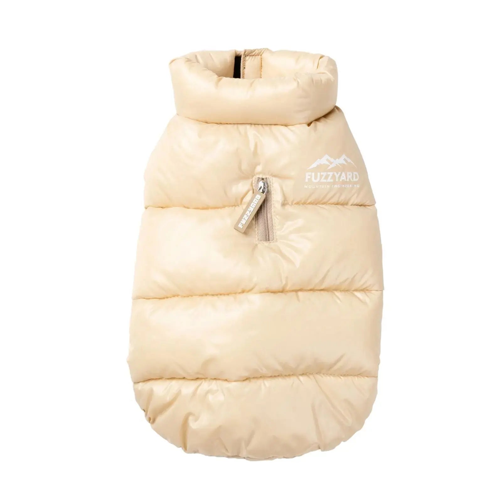 Fuzzyard East Harlem Puffer  Dog Coat - Tan Fuzzyard
