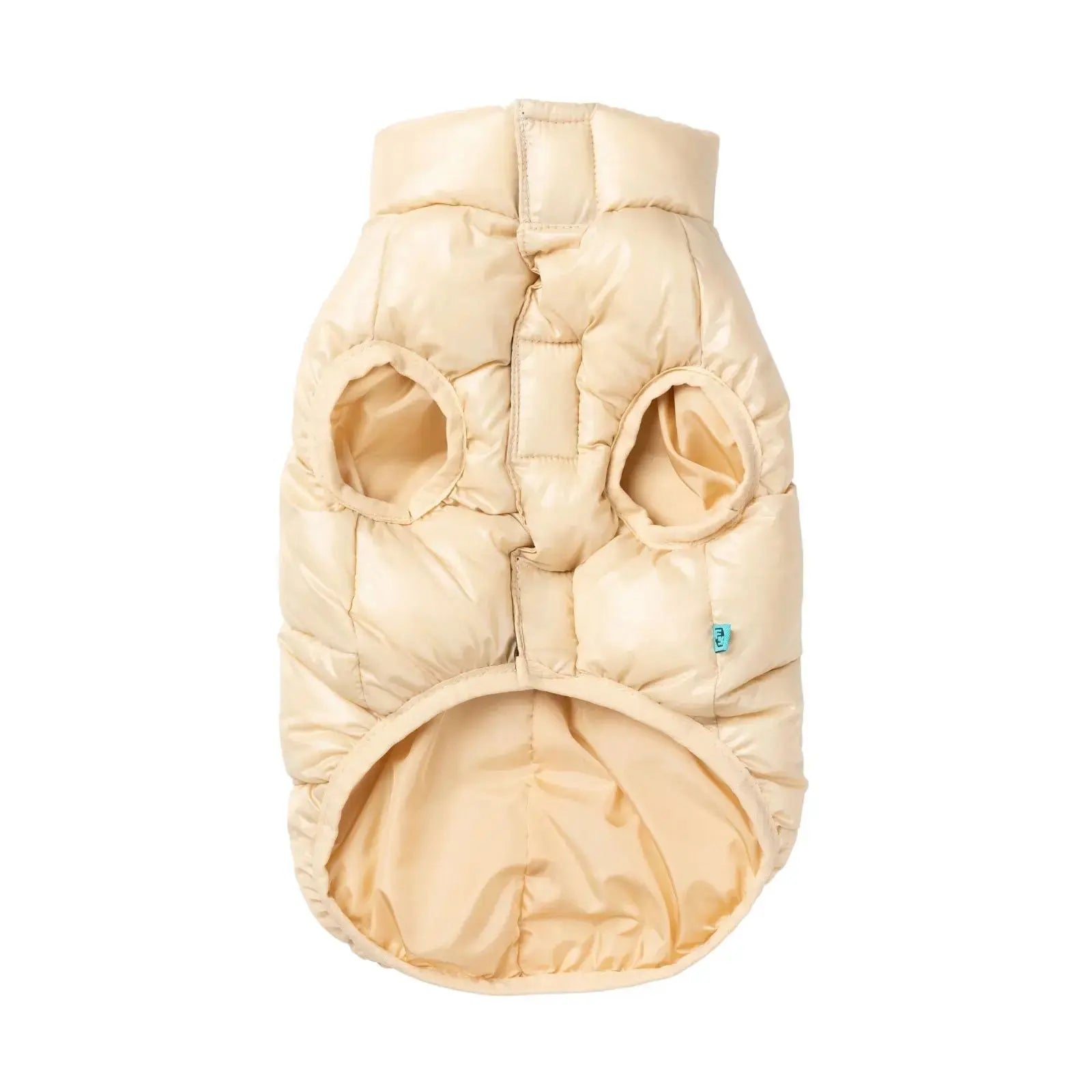Fuzzyard East Harlem Puffer  Dog Coat - Tan Fuzzyard