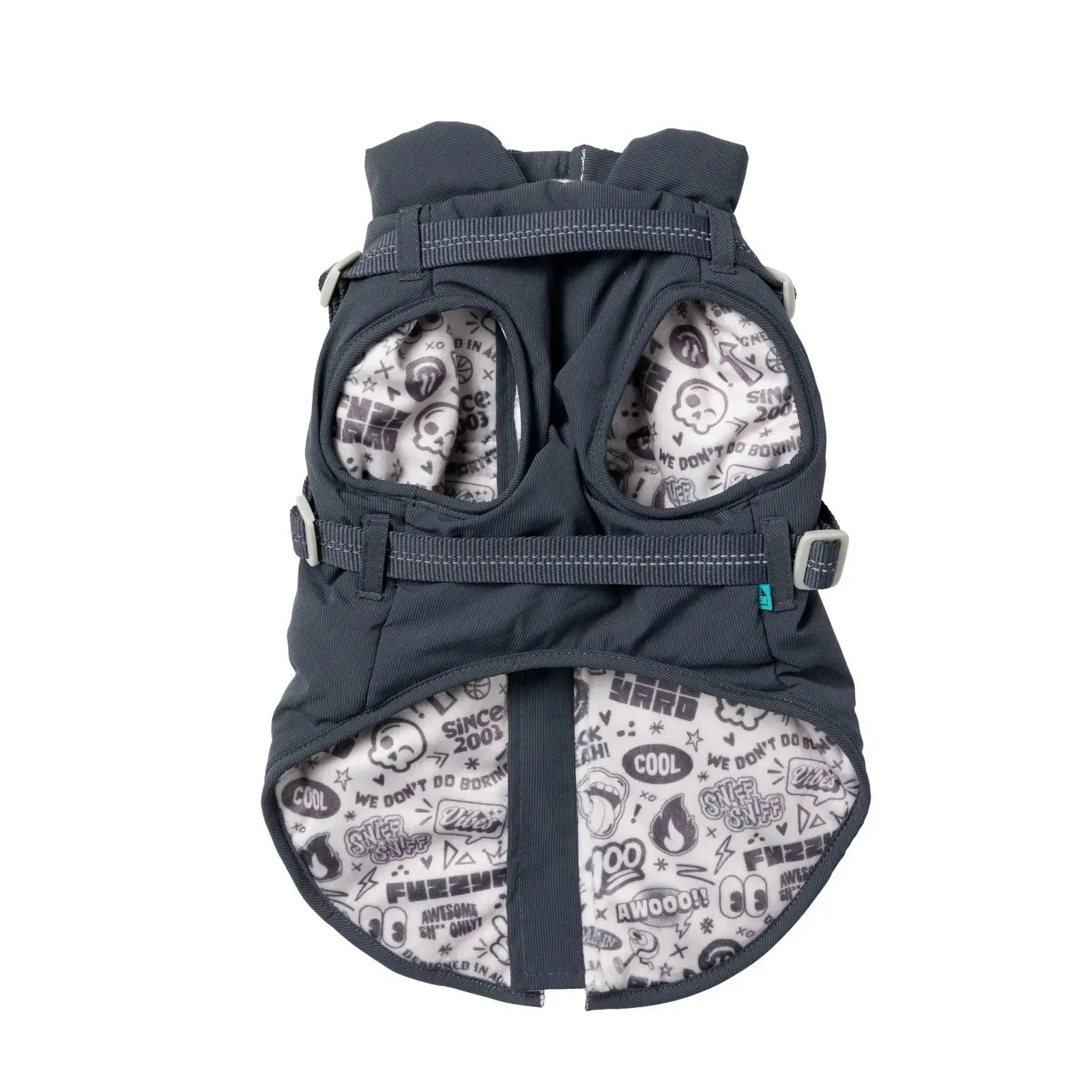Fuzzyard Horizon Jacket  Dog Coat - Navy Fuzzyard