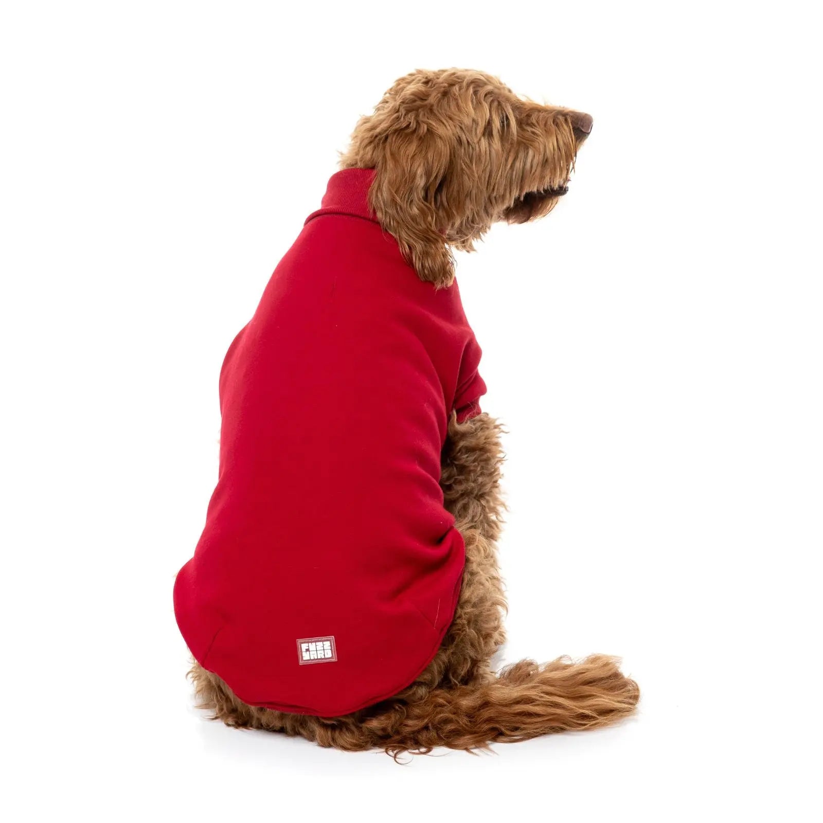 Fuzzyard Stevie Sweater  Dog Coat - Red Fuzzyard