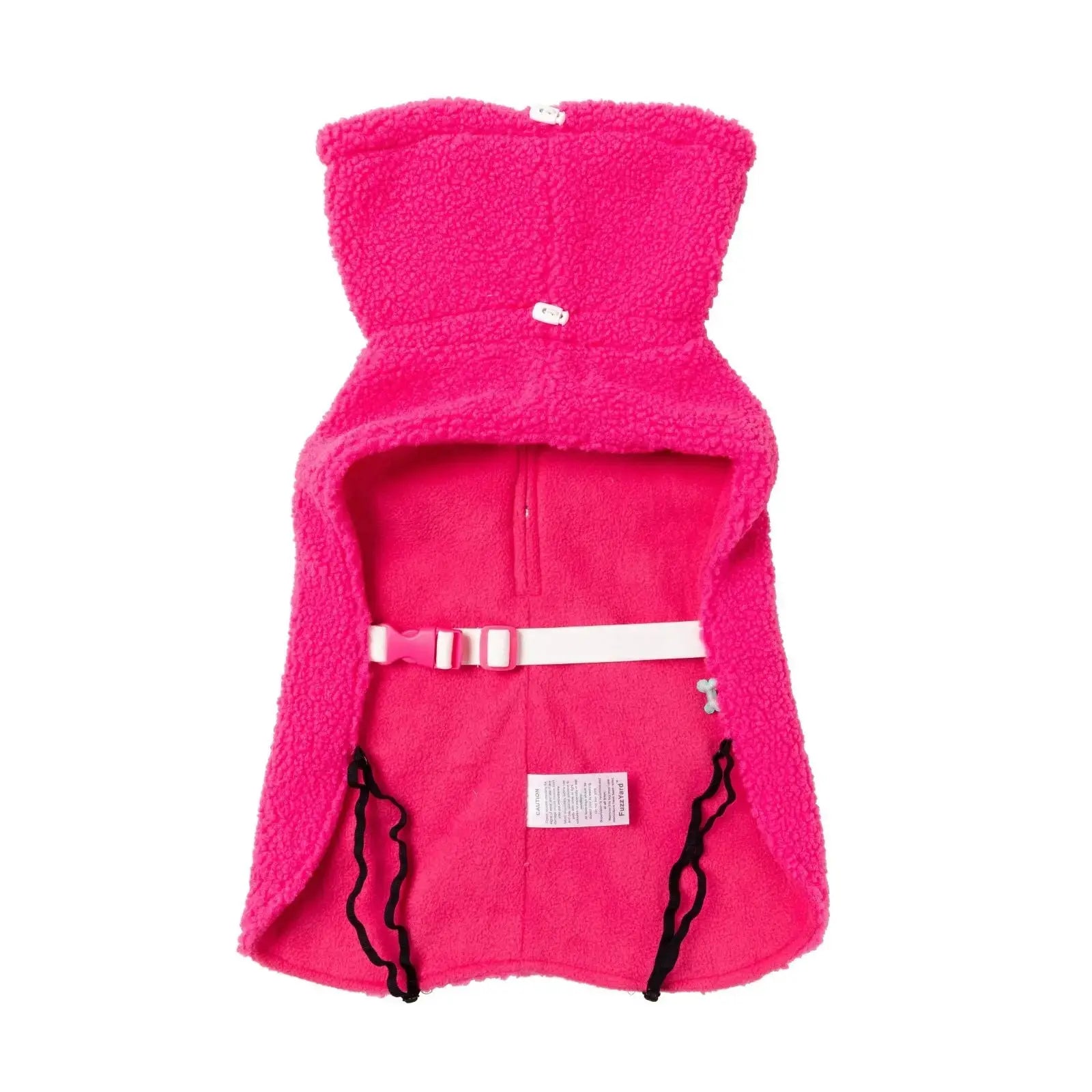 Fuzzyard The Snuggle Snood Coat  Dog Coat - Pink Fuzzyard