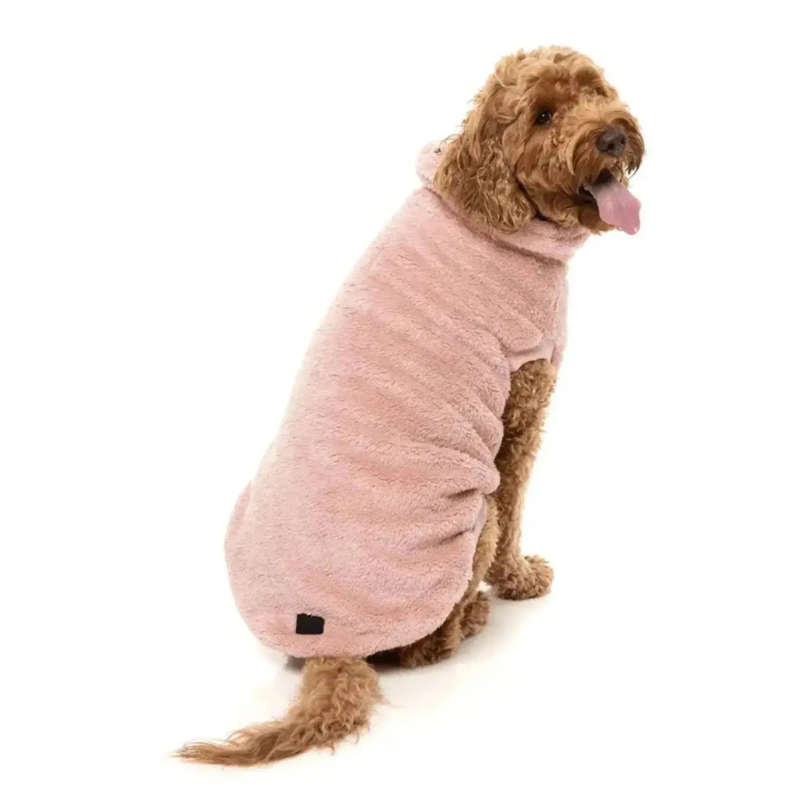Fuzzyard Turtle Teddy Sweater  Dog Coat - Blossom Pink Fuzzyard