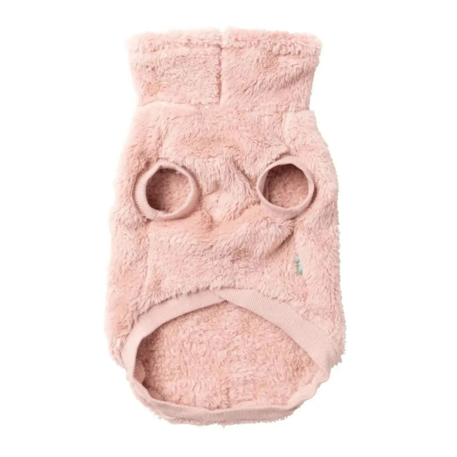 Fuzzyard Turtle Teddy Sweater  Dog Coat - Blossom Pink Fuzzyard