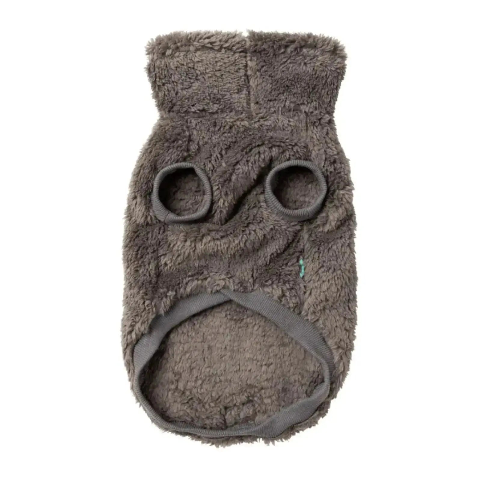 Fuzzyard Turtle Teddy Sweater  Dog Coat - Gunmetal Grey Fuzzyard