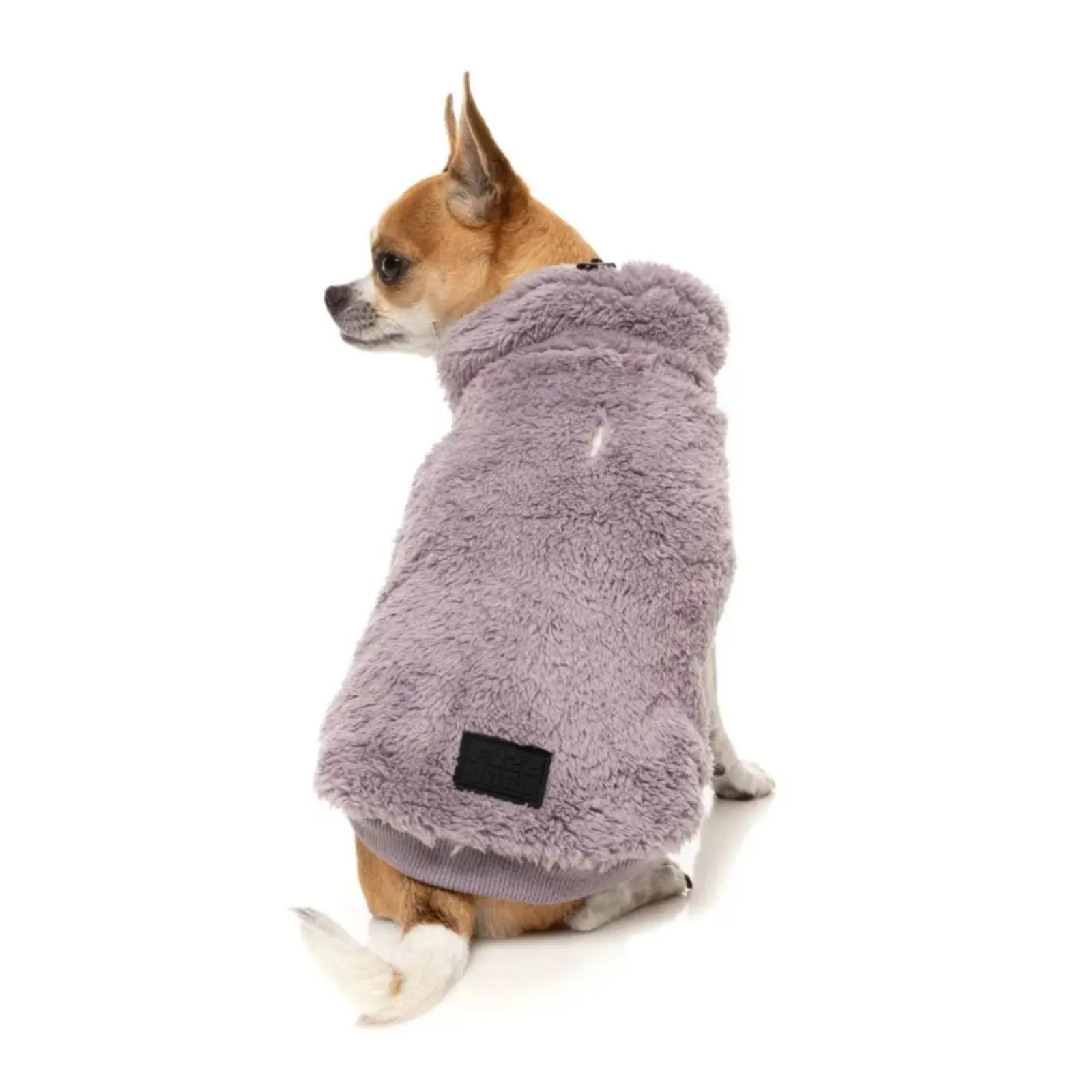 Fuzzyard Turtle Teddy Sweater  Dog Coat - Lavender Fuzzyard