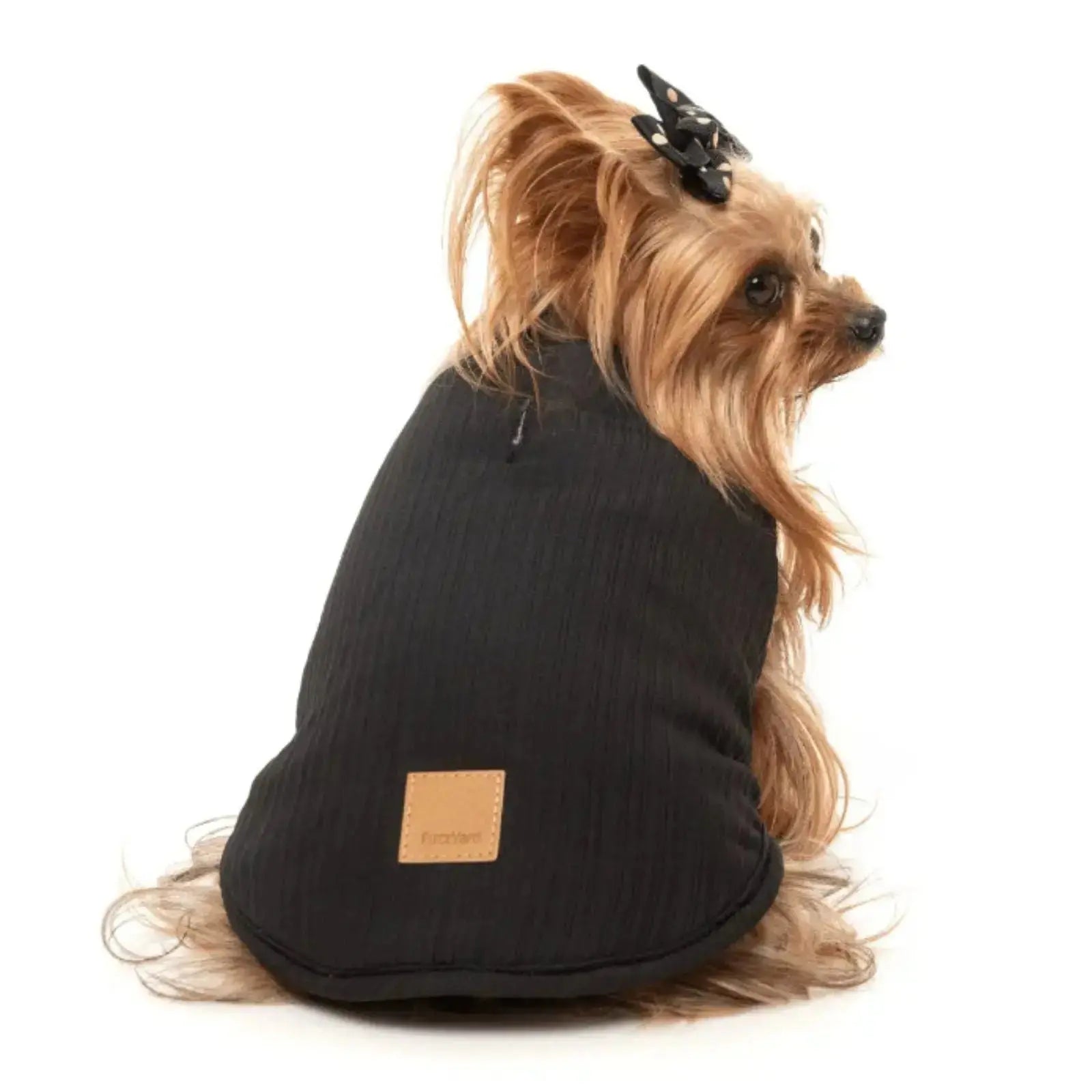 Fuzzyard Umeda Jacket  Dog Coat - Black Fuzzyard