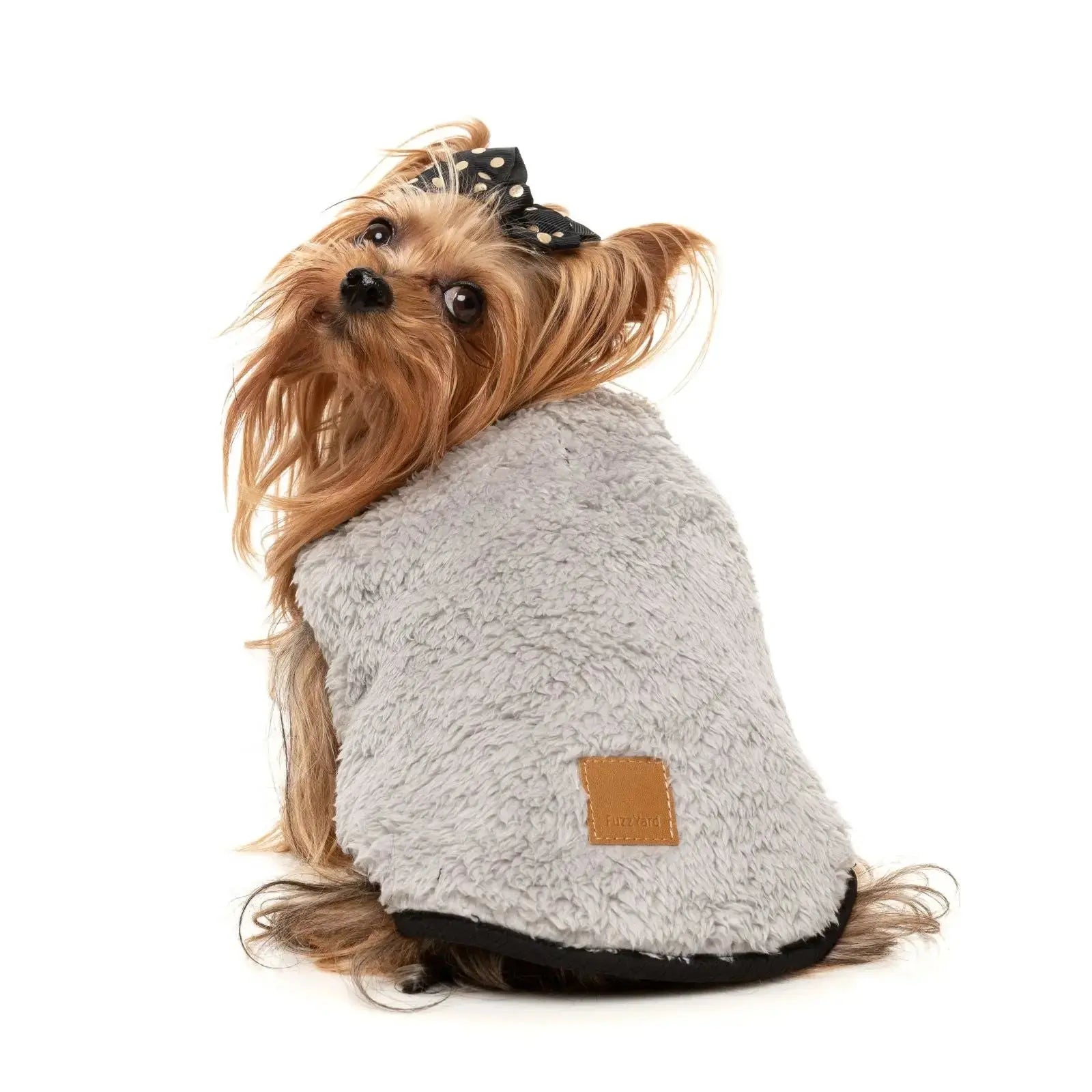 Fuzzyard Umeda Reversible Dog Coat - Black Fuzzyard