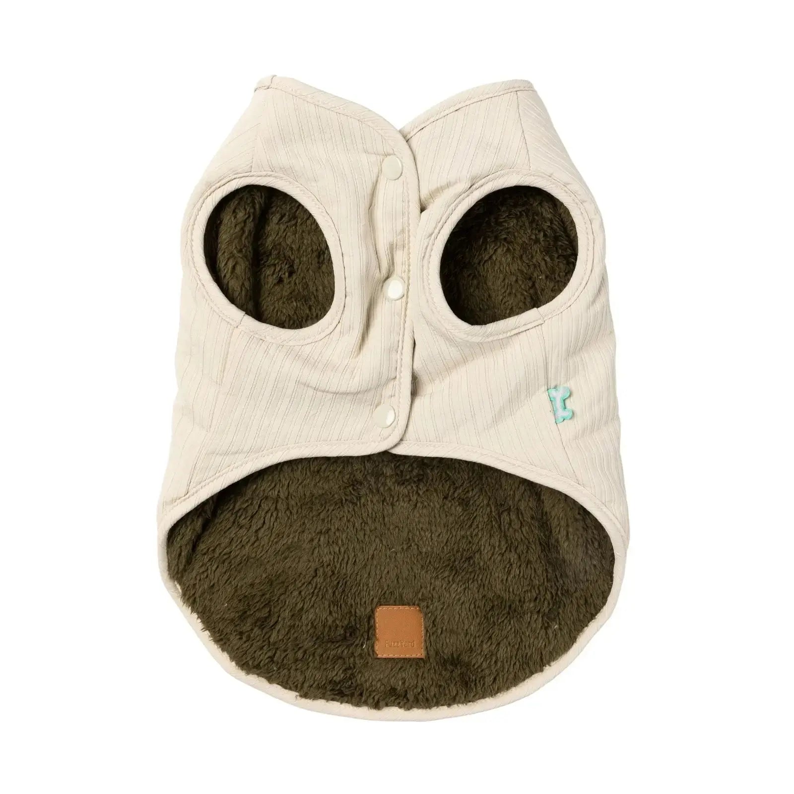 Fuzzyard Umeda Reversible Dog Coat - Bone Fuzzyard