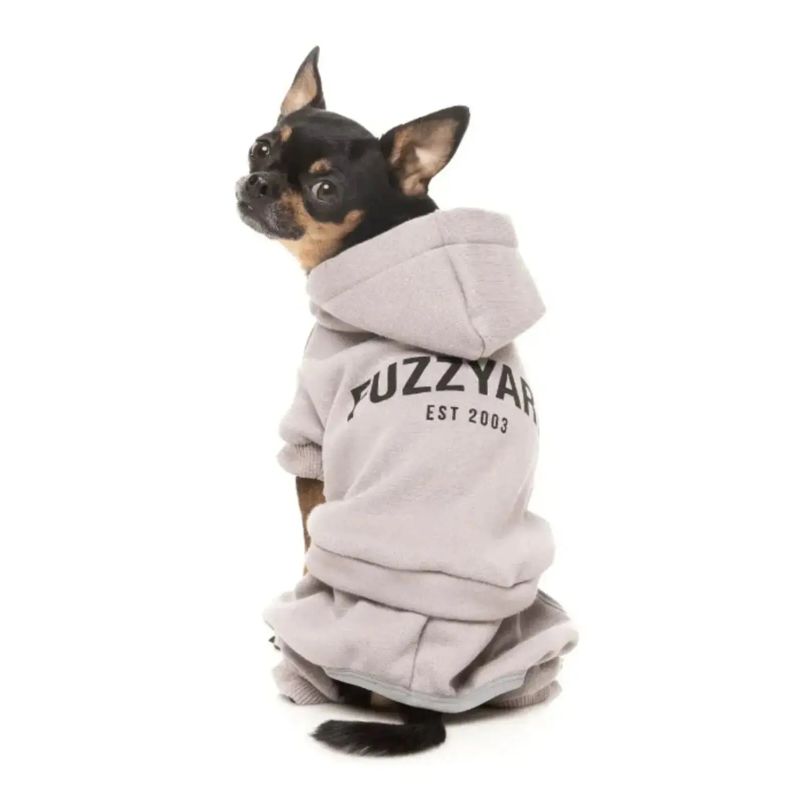 Fuzzyard Urban Tracksuit  Dog Coat - Cool Grey Fuzzyard