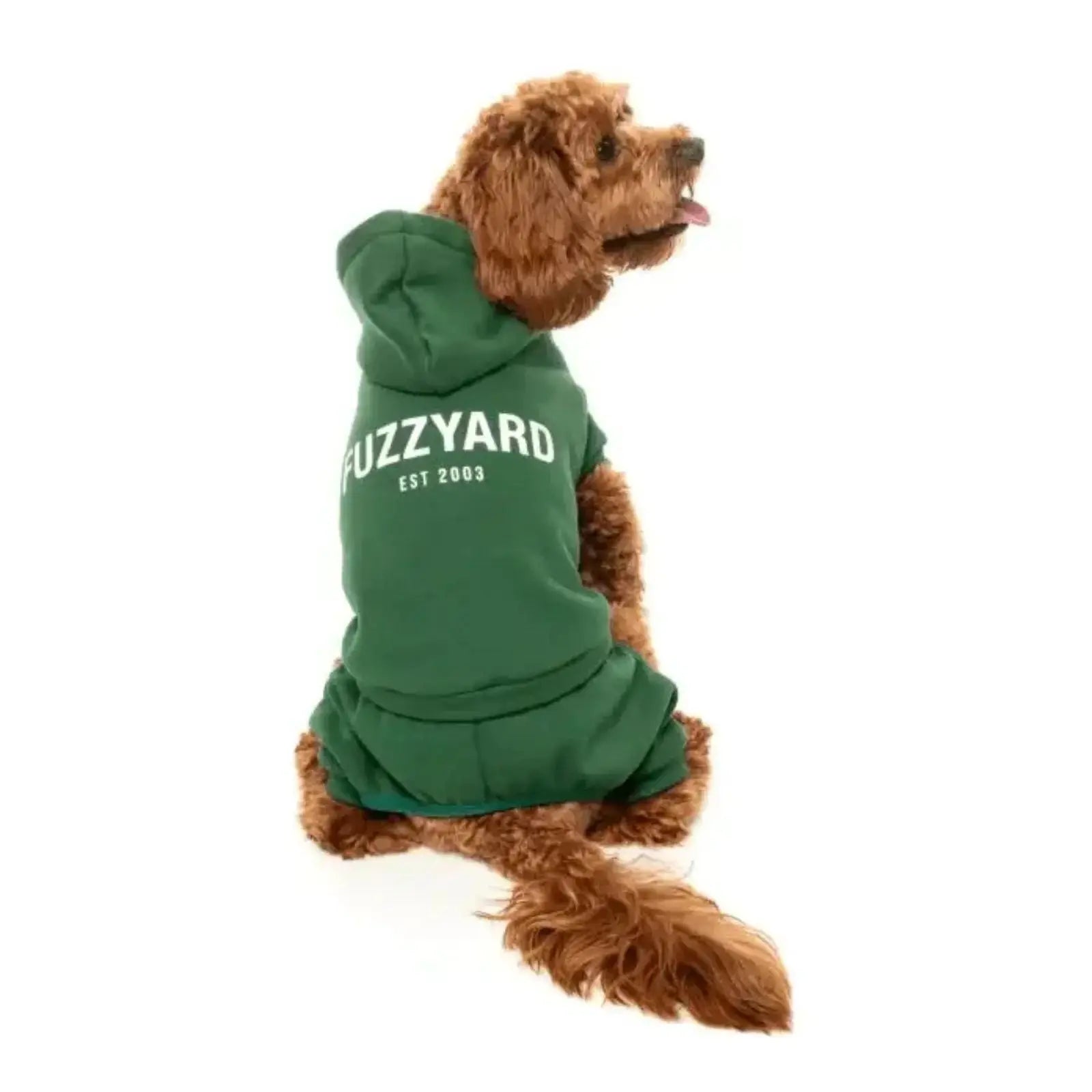 Fuzzyard Urban Tracksuit  Dog Coat - Green Fuzzyard
