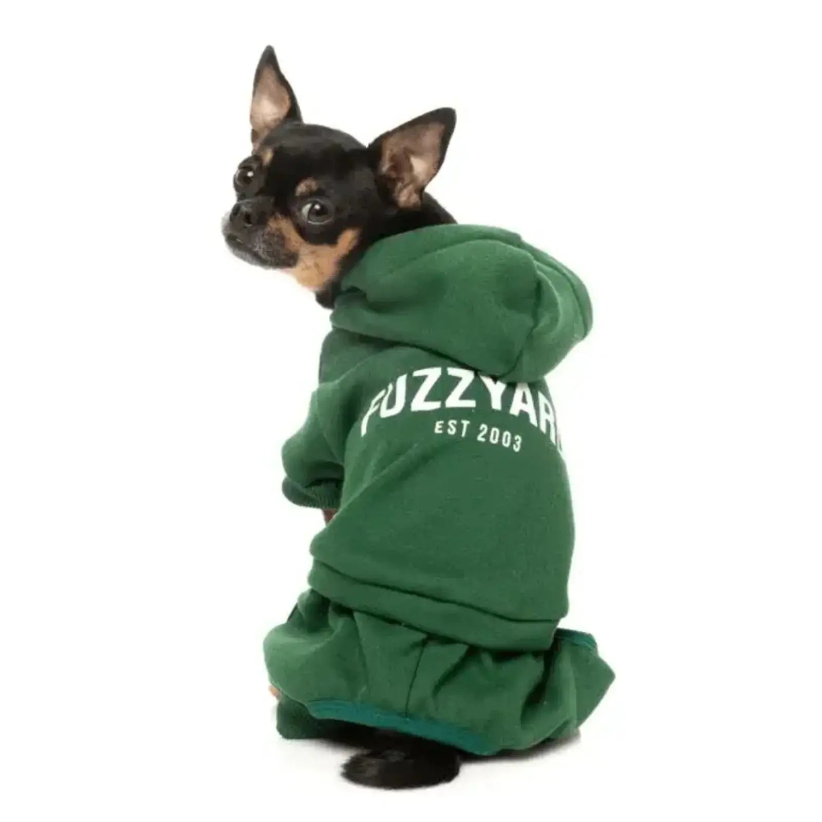 Fuzzyard Urban Tracksuit  Dog Coat - Green Fuzzyard