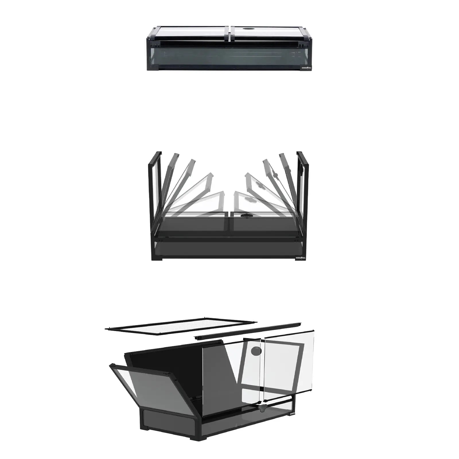 Get Your Pet Right Medium Terrarium 90x45x60cm - Kellyville Pets