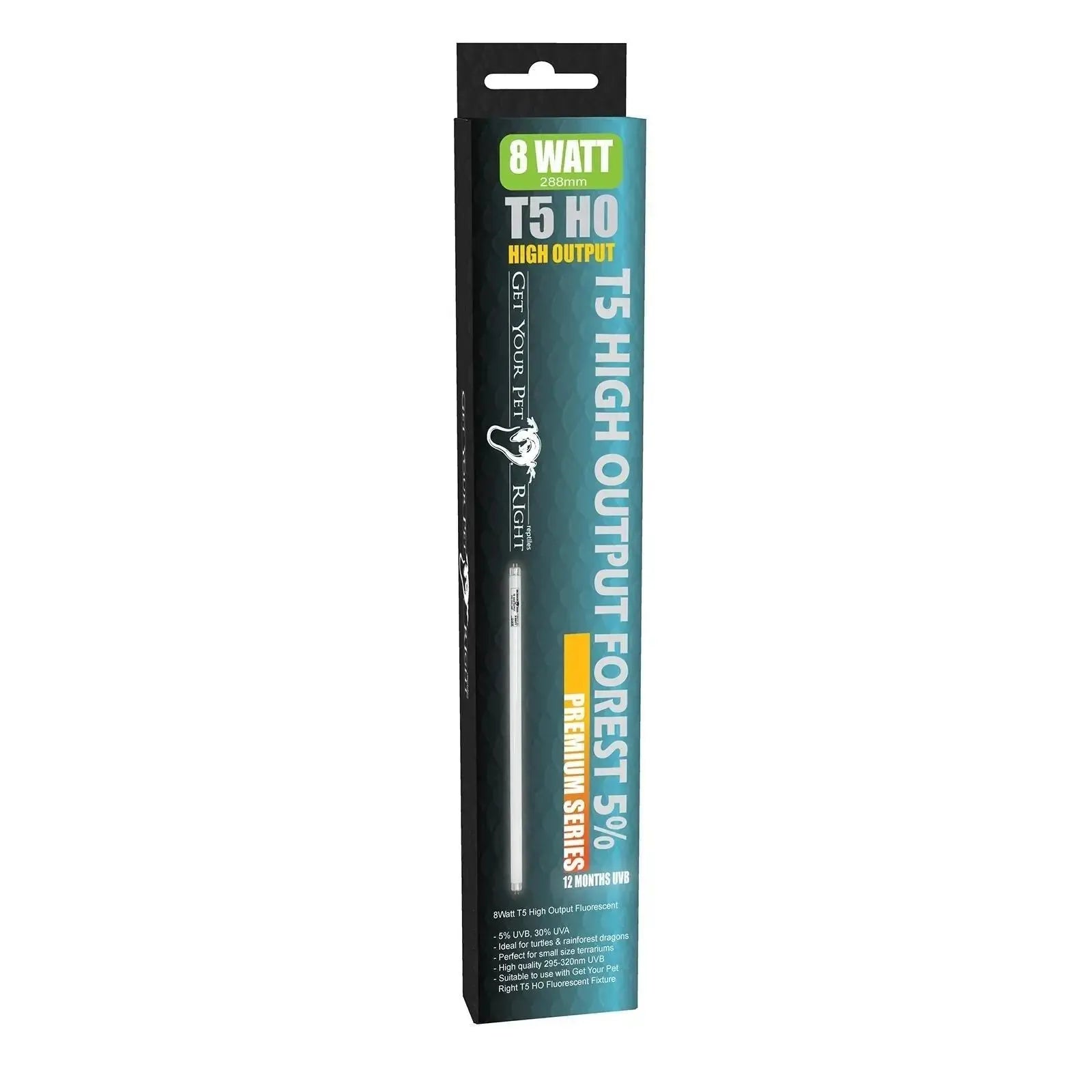 Get Your Pet Right T5 UVB Light Tube - Forest 5% Get Your Pet Right
