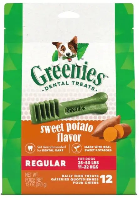 Greenies Dental Sweet Potato Dog Treat Greenies