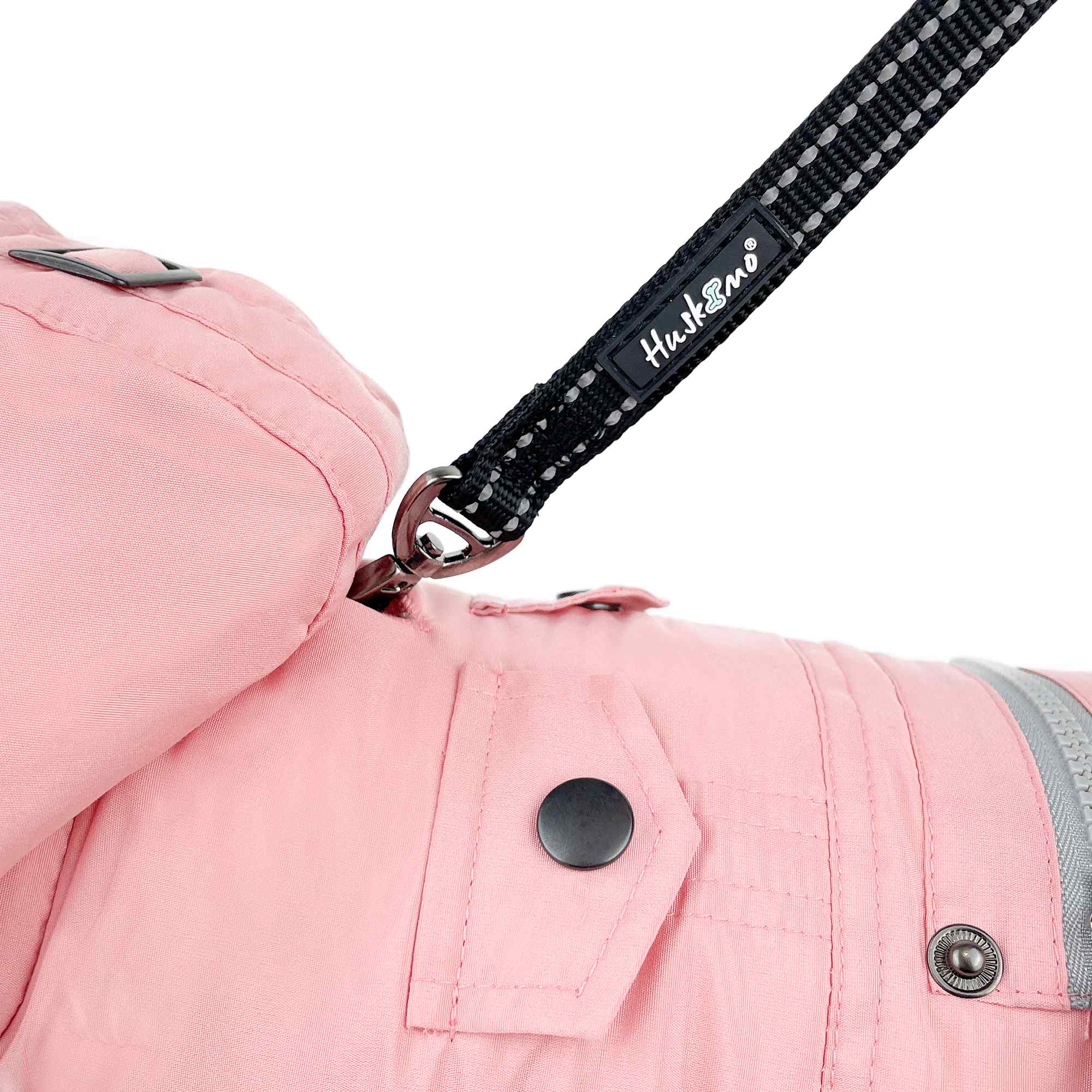 Huskimo Mt Buller Dog Coat - Rose Pink Huskimo