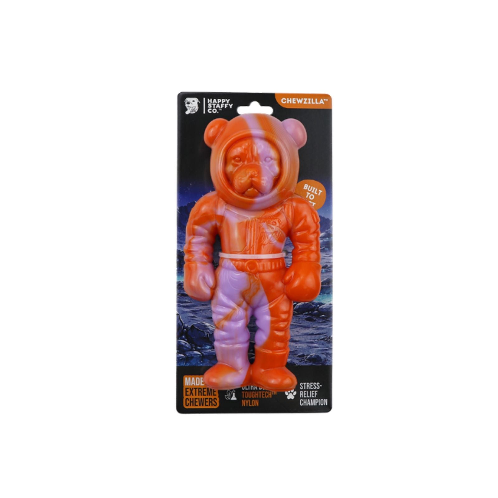 Happy Staffy Co. Astro Pup Tough Dog Toy