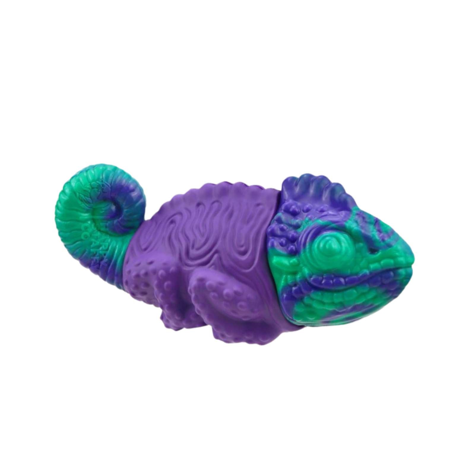 Happy Staffy Co. Camo the Chameleon Tough Dog Toy