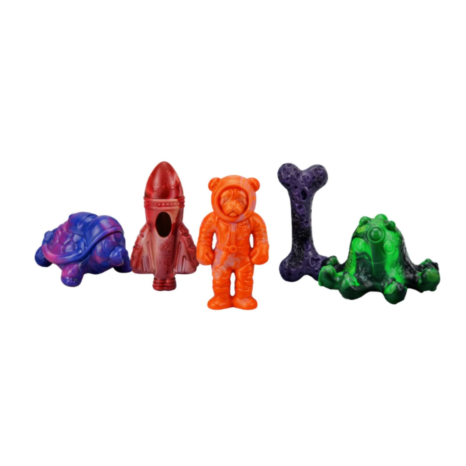 Happy Staffy Co. Chewzilla Galactic Quest Dog Toys(Gift box)