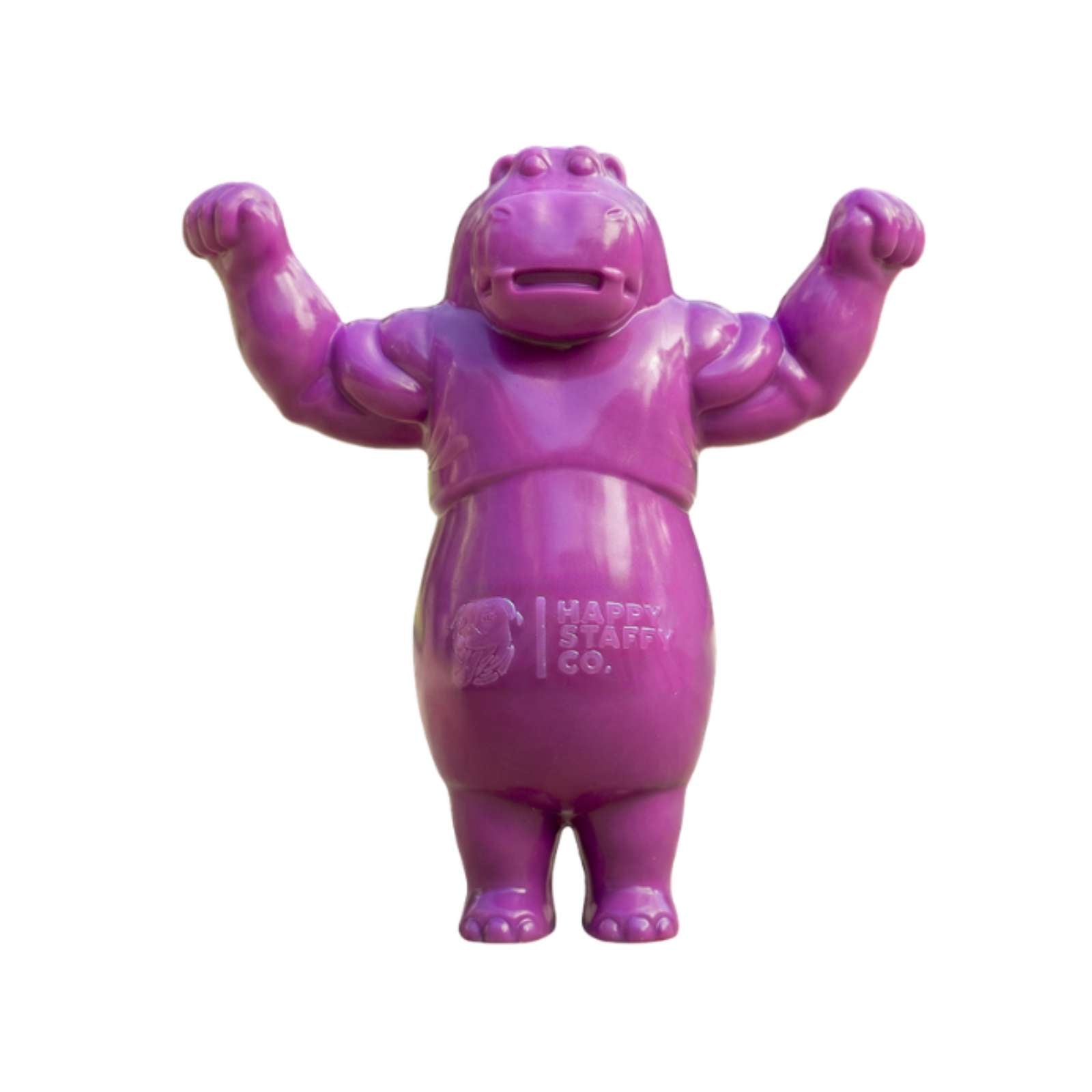 Happy Staffy Co. Chomp-O-Potamus Tough Dog Toy