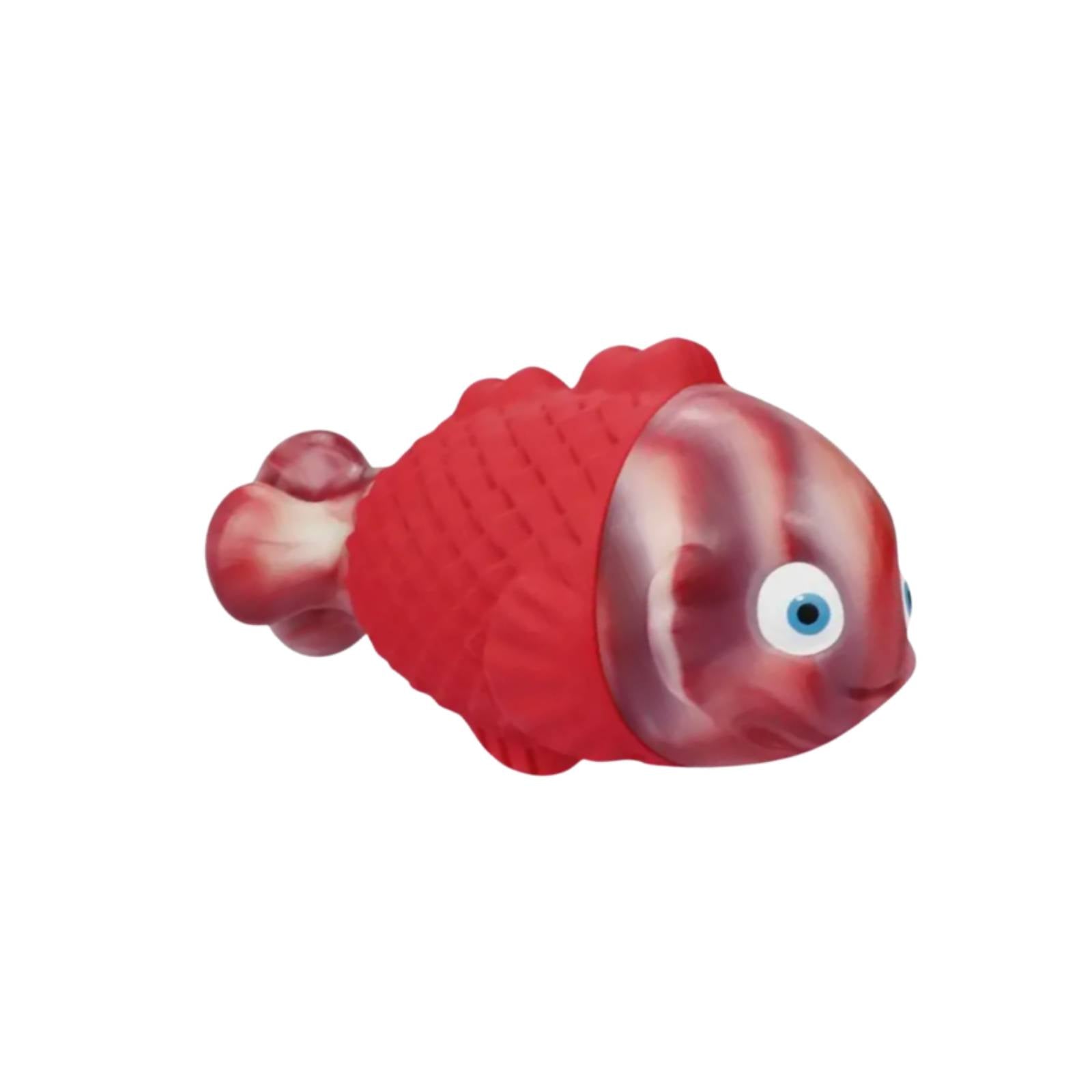 Happy Staffy Co. Squeaky Fish Tough Dog Toy