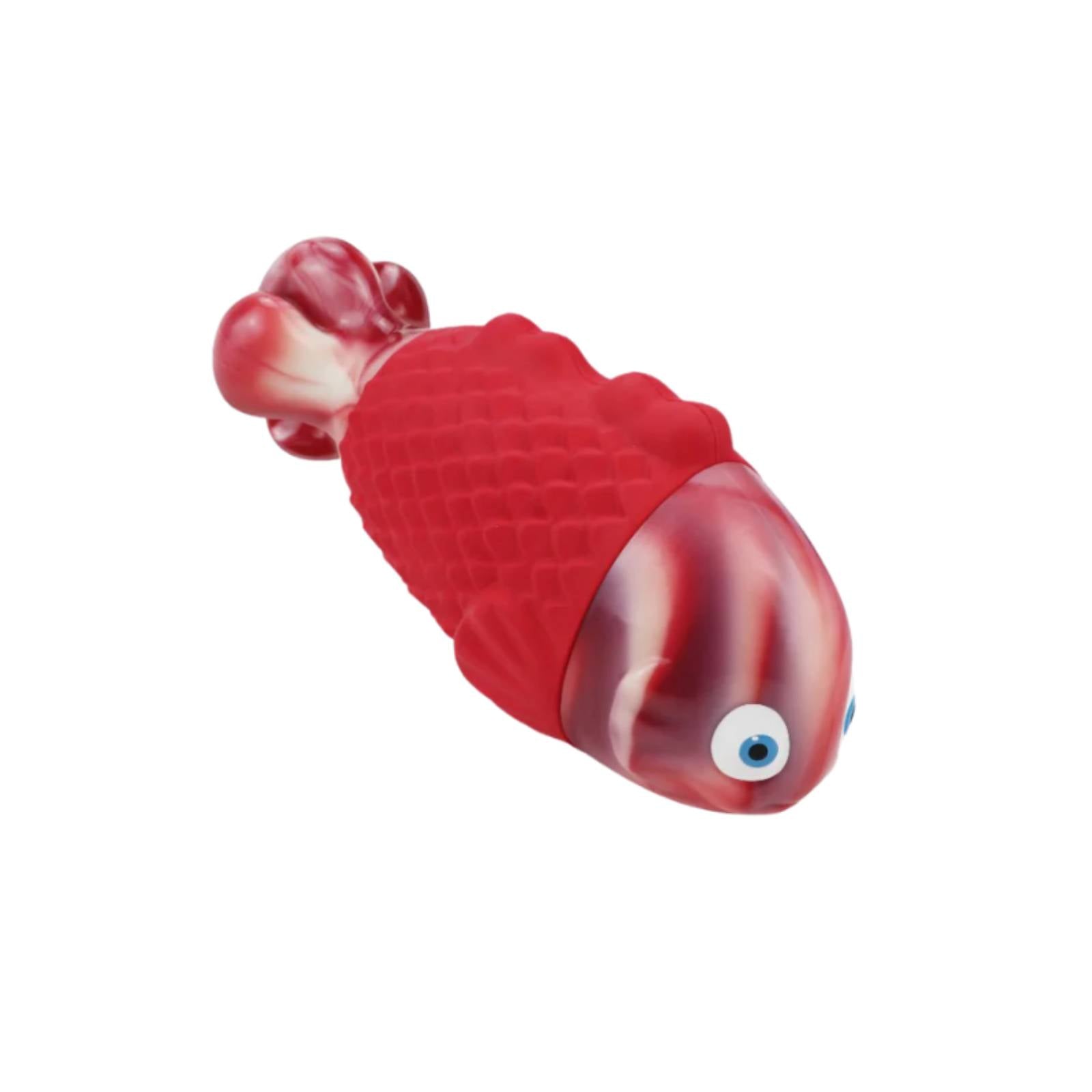 Happy Staffy Co. Squeaky Fish Tough Dog Toy