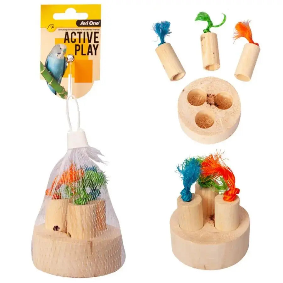 Hide and Treat Puzzle Bird Toy Avi One