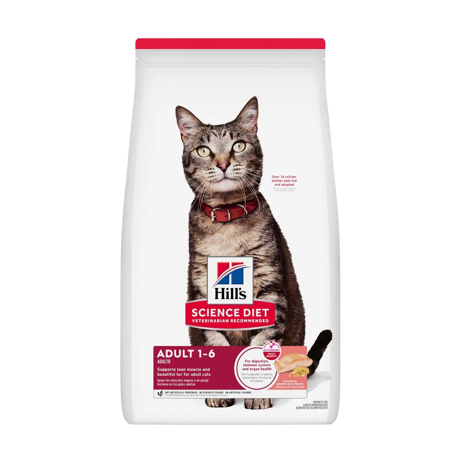 Hill's Science Diet Cat Dry Food Adult Salmon - 2.9kg Hills