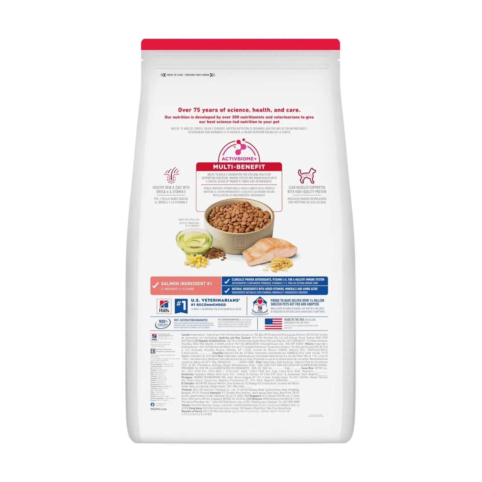 Hill's Science Diet Dog Dry Food Adult Salmon Hills