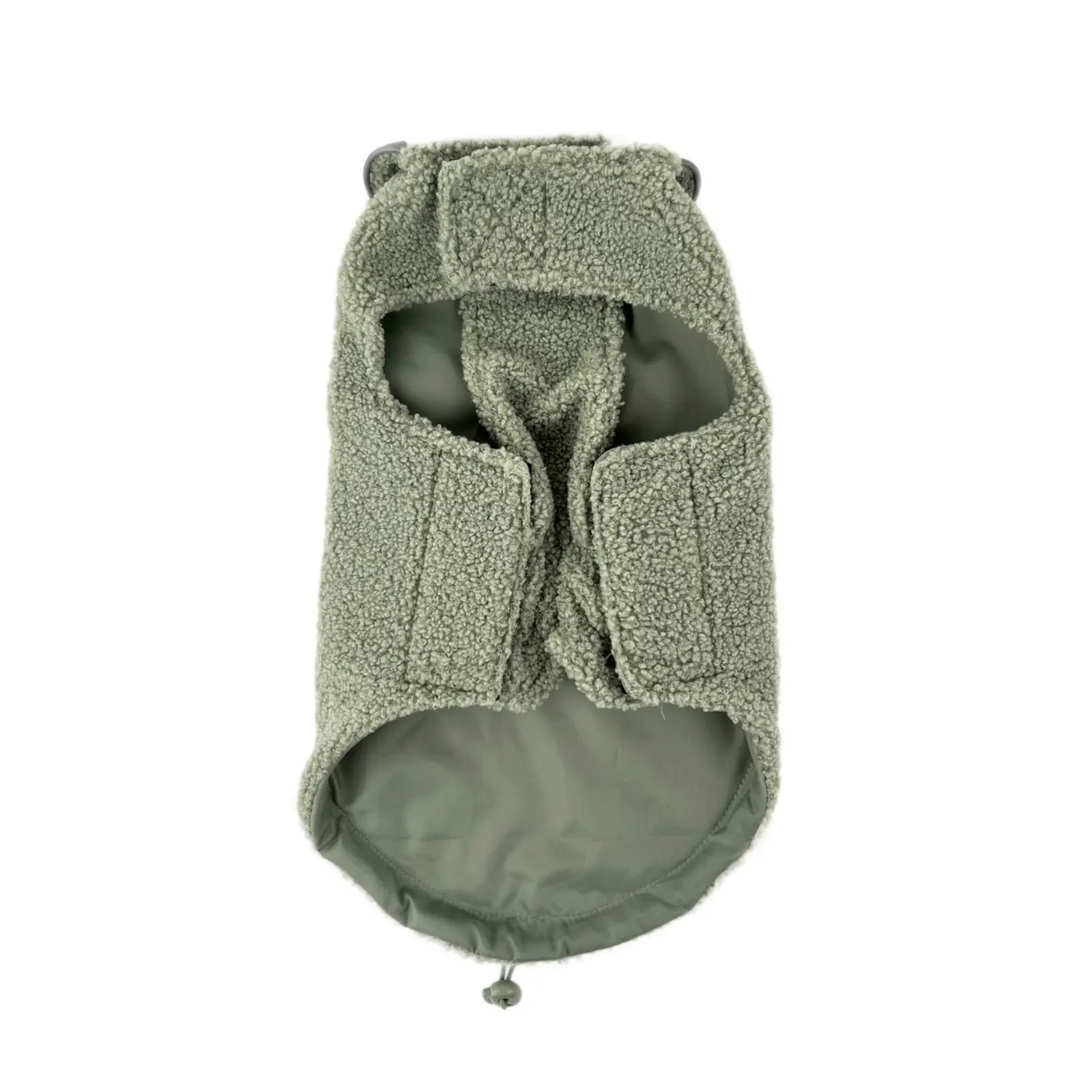 Huskimo Boucle – Gum Leaf Green Warm Winter Dog Jacket (Dachshund Fit) Huskimo