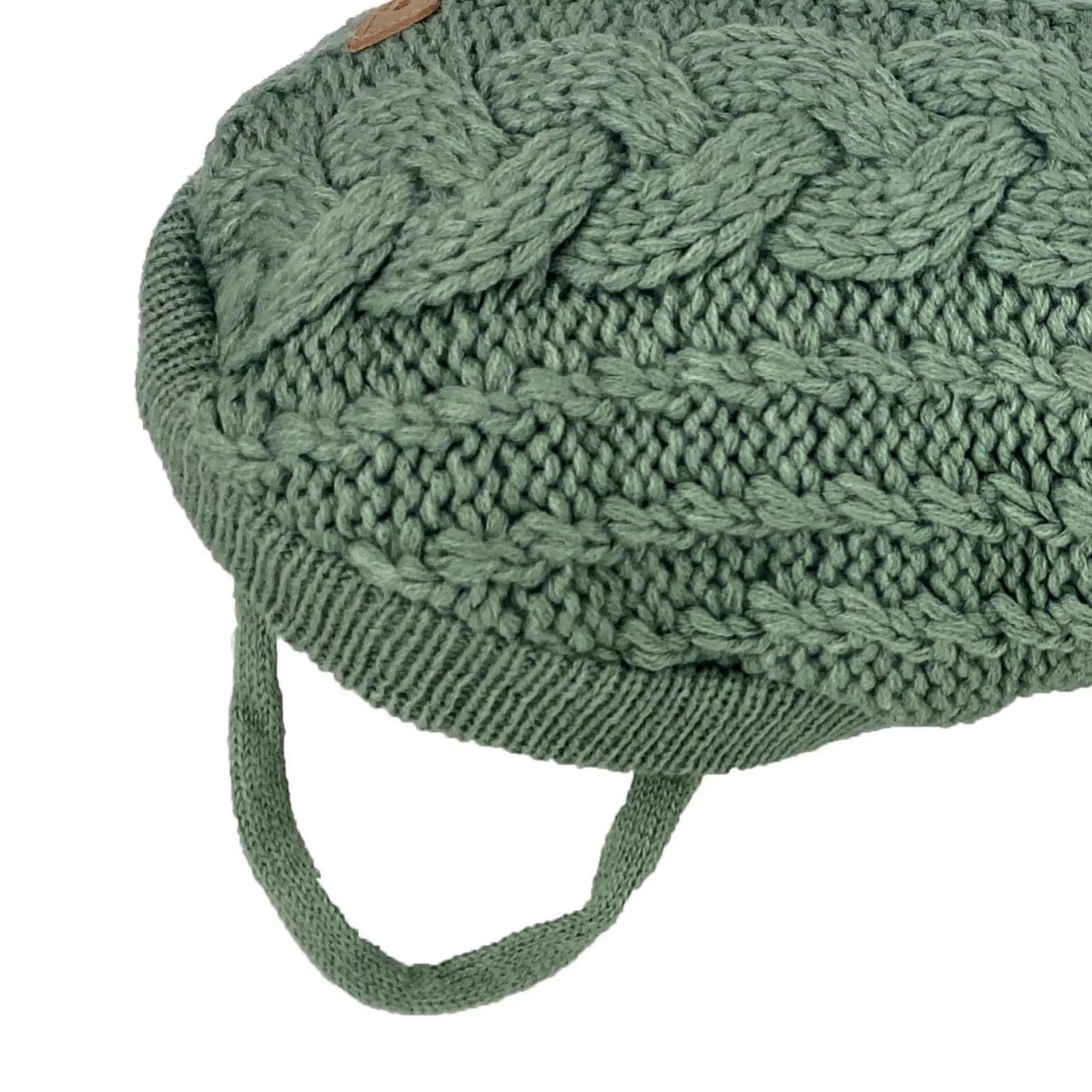 Huskimo French Knit – Eucalyptus Soft Stretch Dog Jumper Huskimo