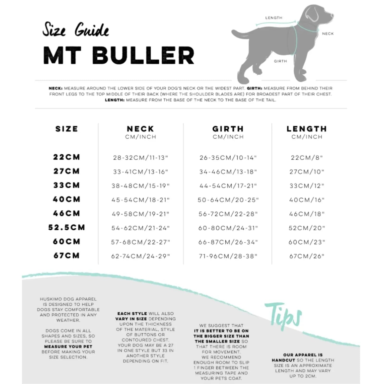 Huskimo Mt Buller – Yellow Microfleece Winter Dog Jacket Huskimo
