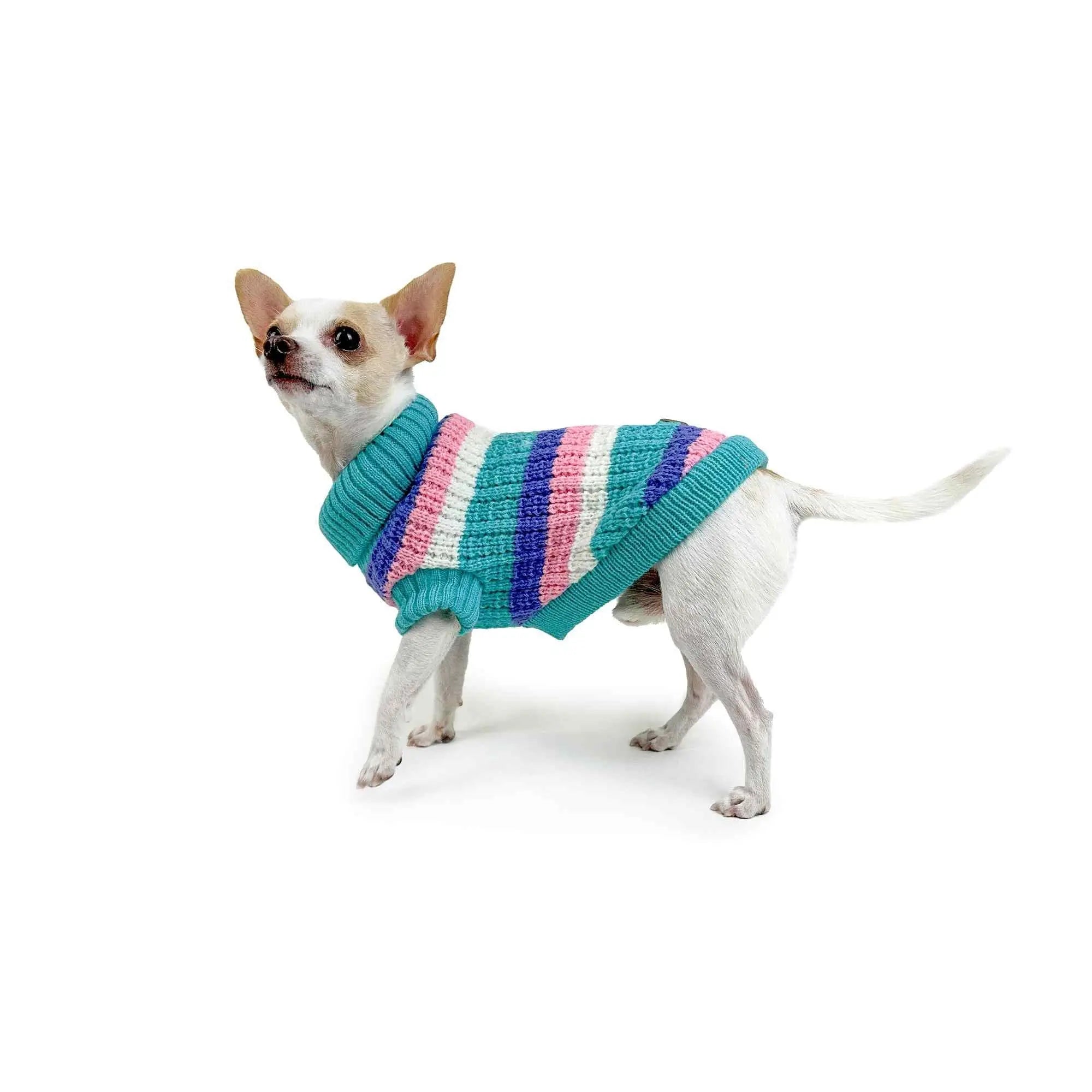 Huskimo Soho Dog Jumper - Cyan Crush Huskimo