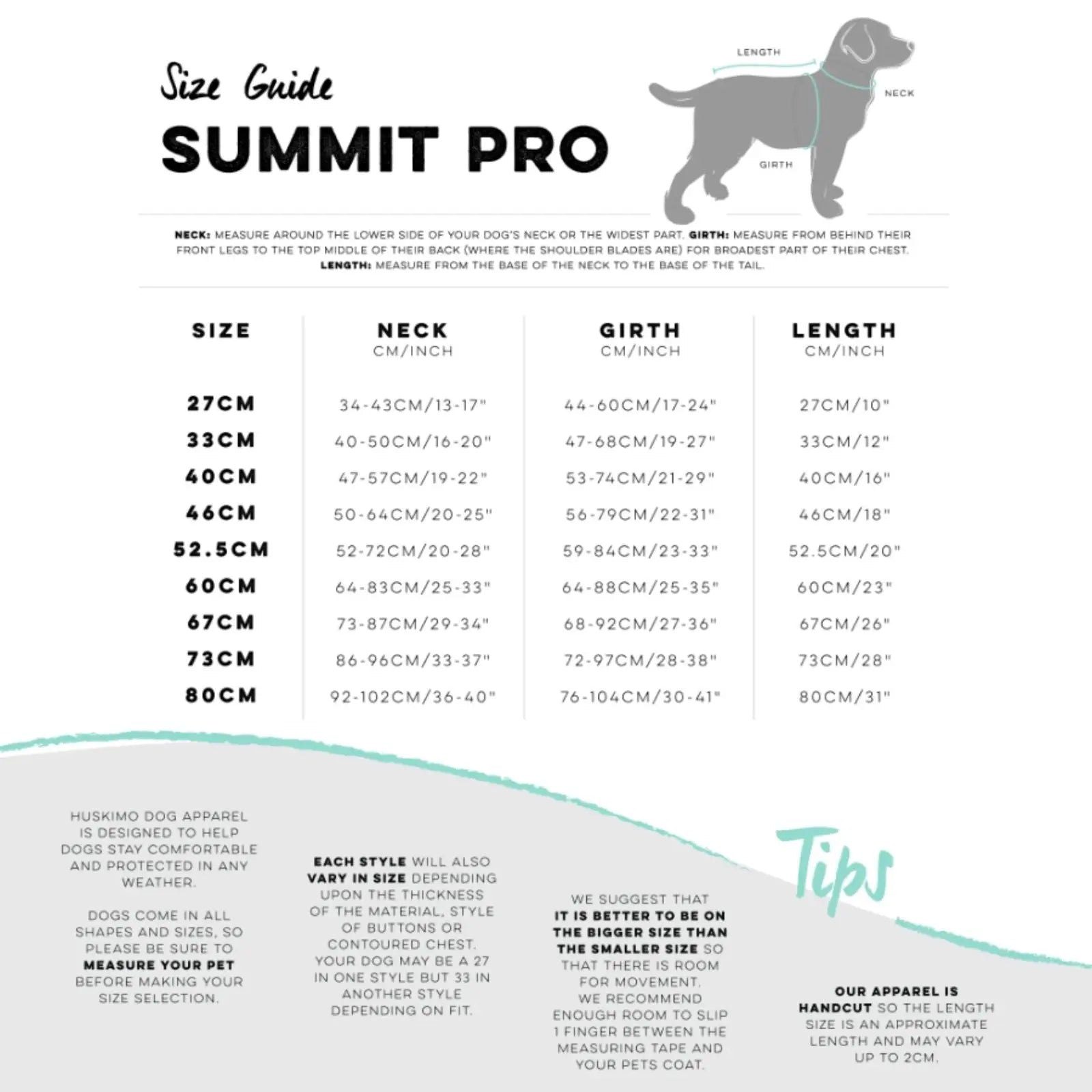 Huskimo Summit Pro Dog Coat - Uluru Huskimo