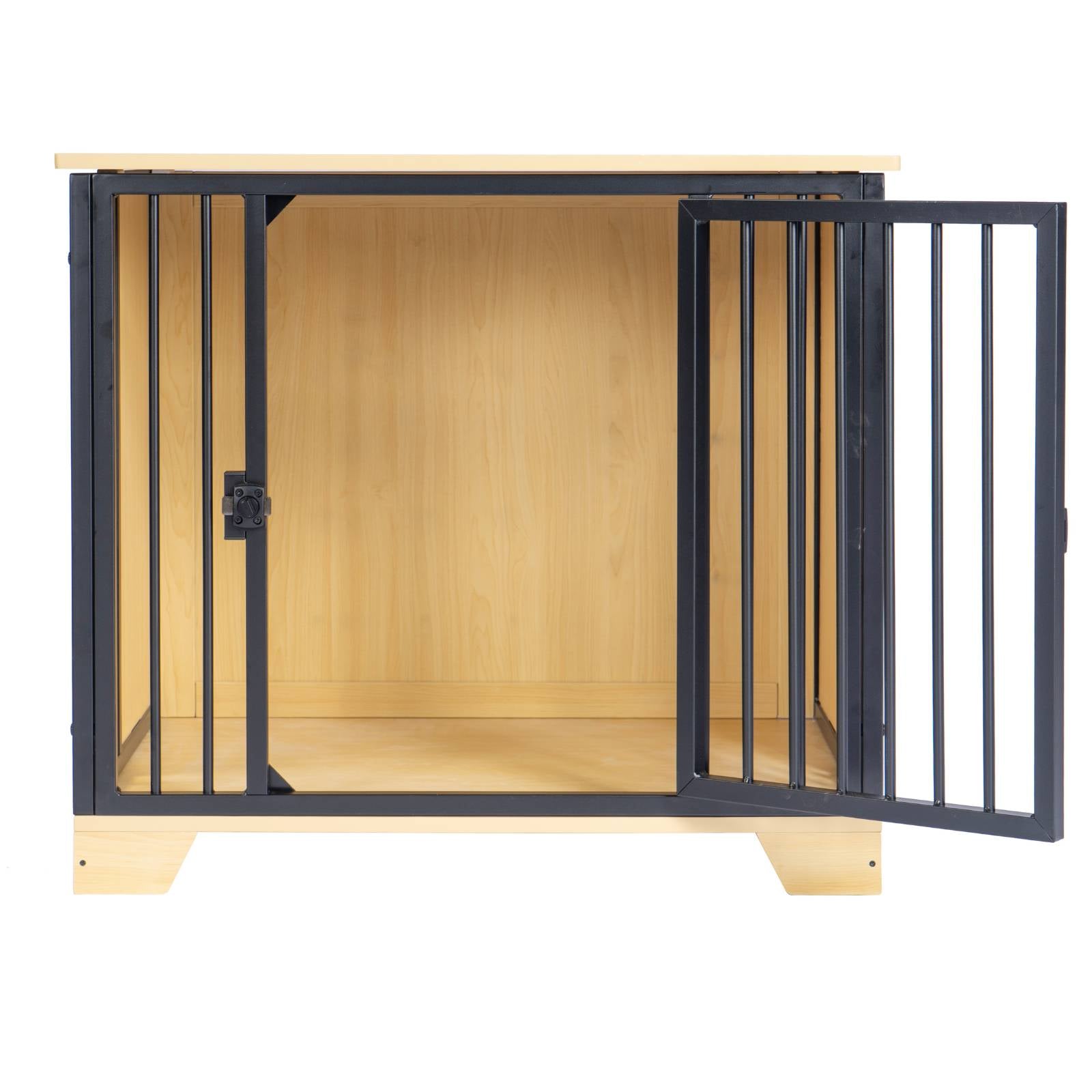 KPets Indoor Premium Furniture Dog Crate - Black