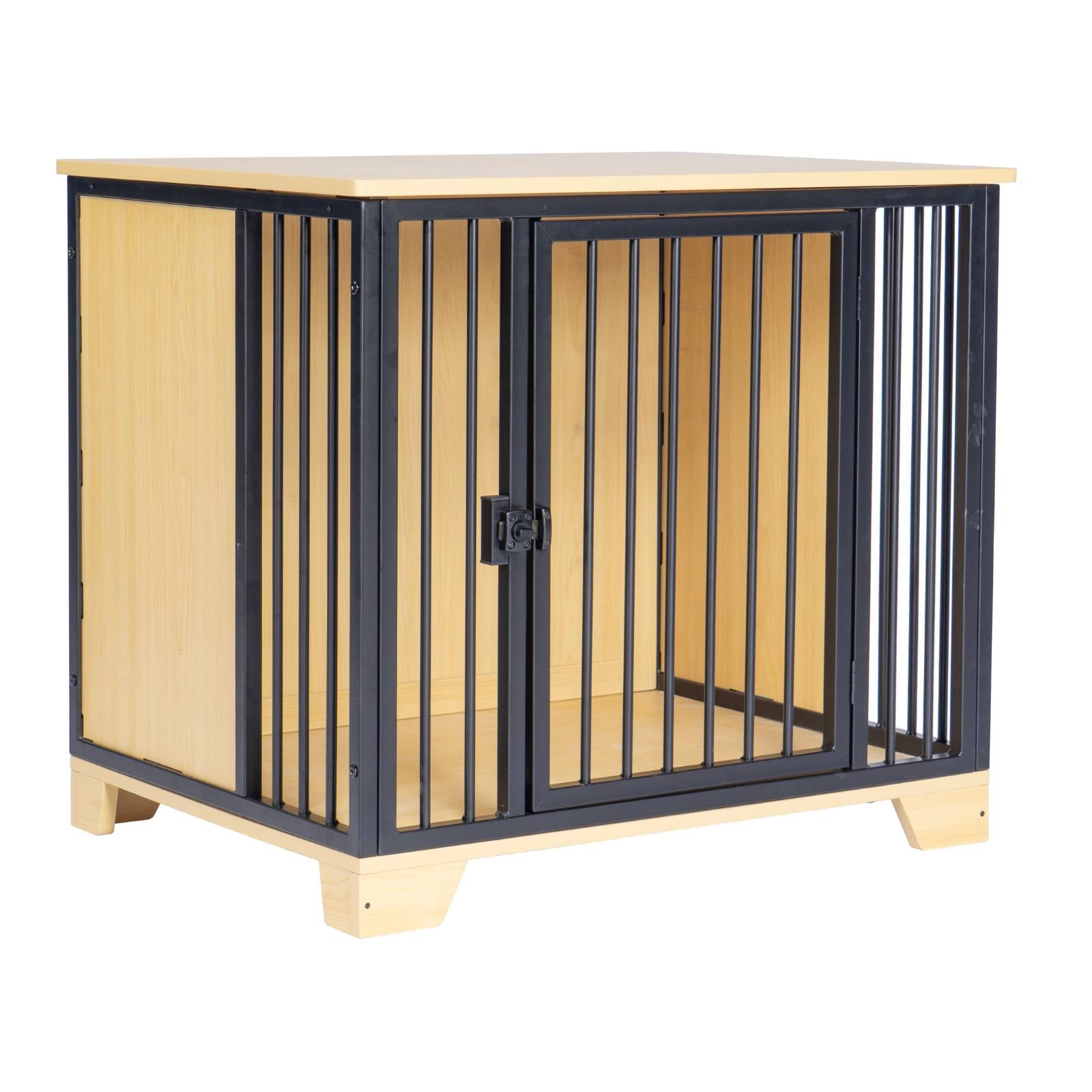 KPets Indoor Premium Furniture Dog Crate - Black
