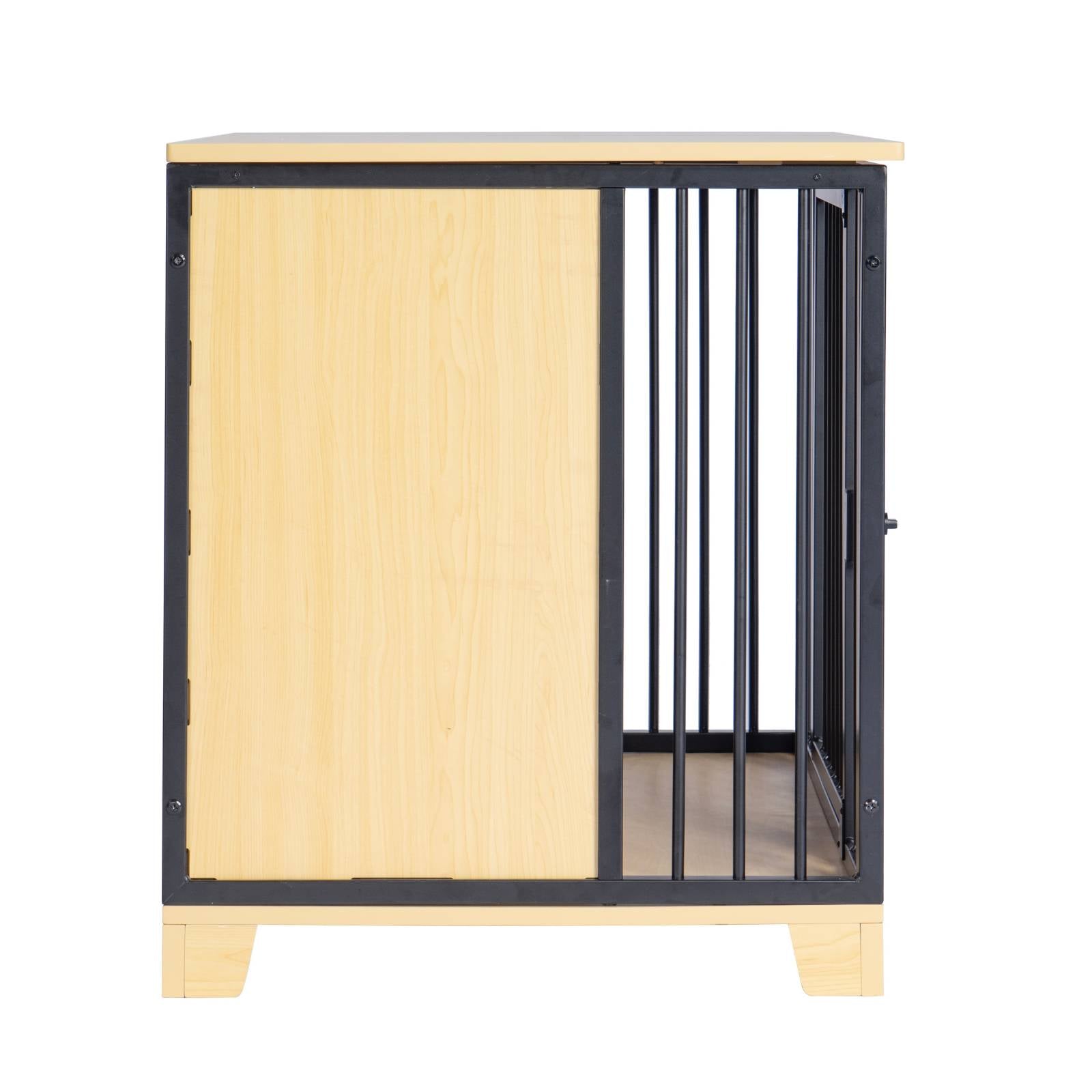 KPets Indoor Premium Furniture Dog Crate - Black