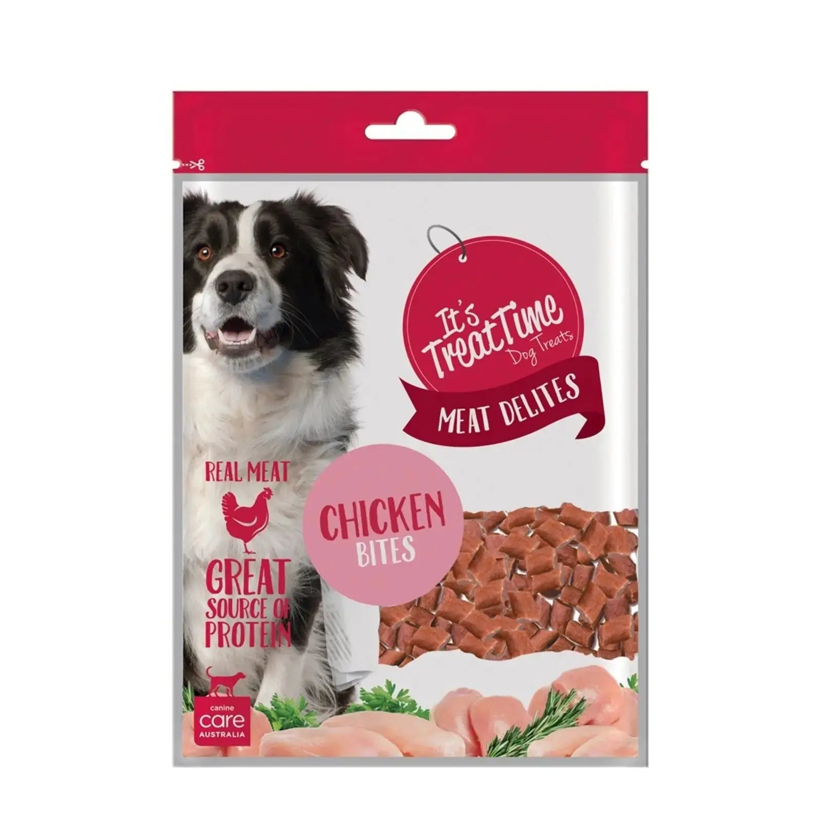 It's Treat Time Meat Delites Chicken Bites 100g Its Treat Time