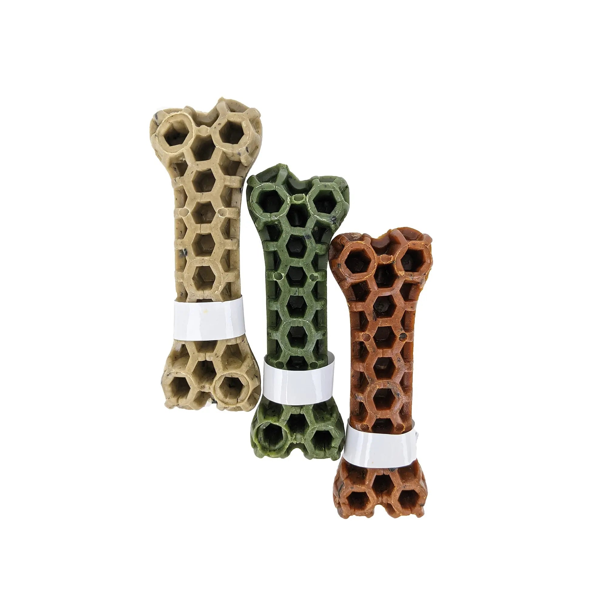 It's Treat Time Veggie Delites Honeycomb Bone - Assorted - Kellyville Pets