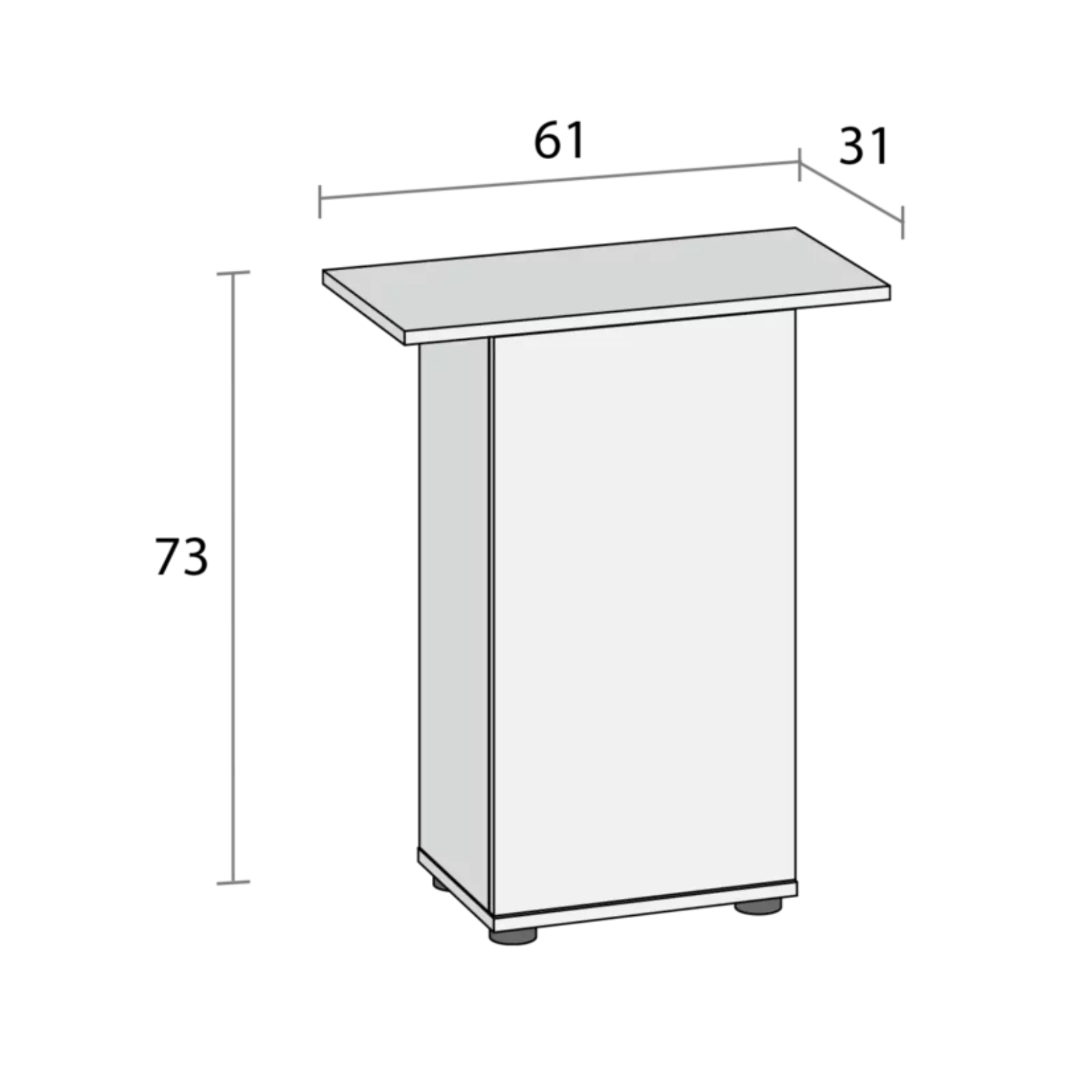 Juwel Primo 70 LED Aquarium and Cabinet Set - White Juwel