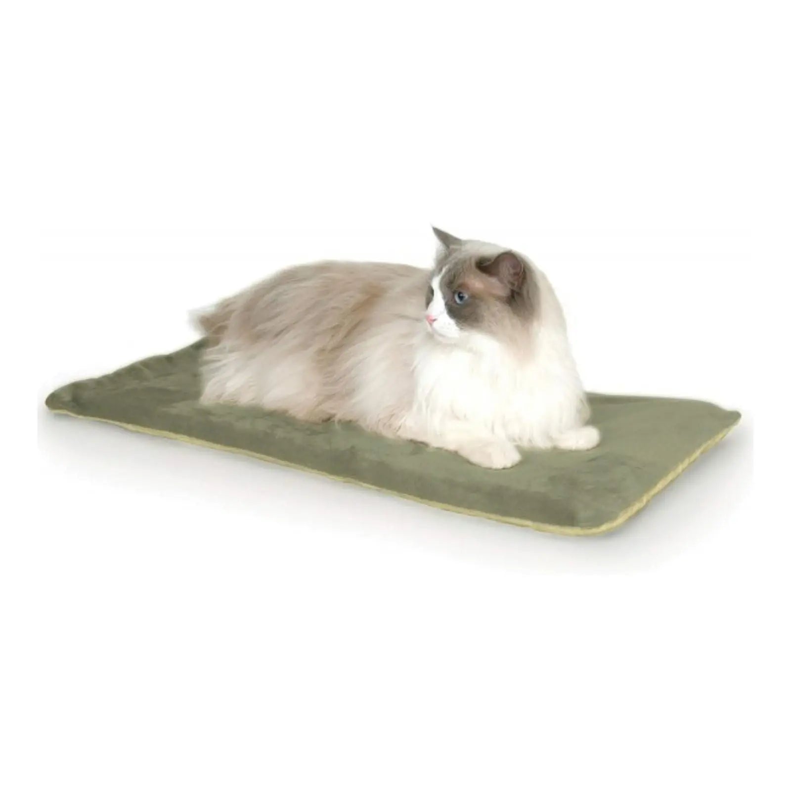 K & H Thermo Kitty Heated Pet Mat - Sage - 63 x 32cm 6w K & H