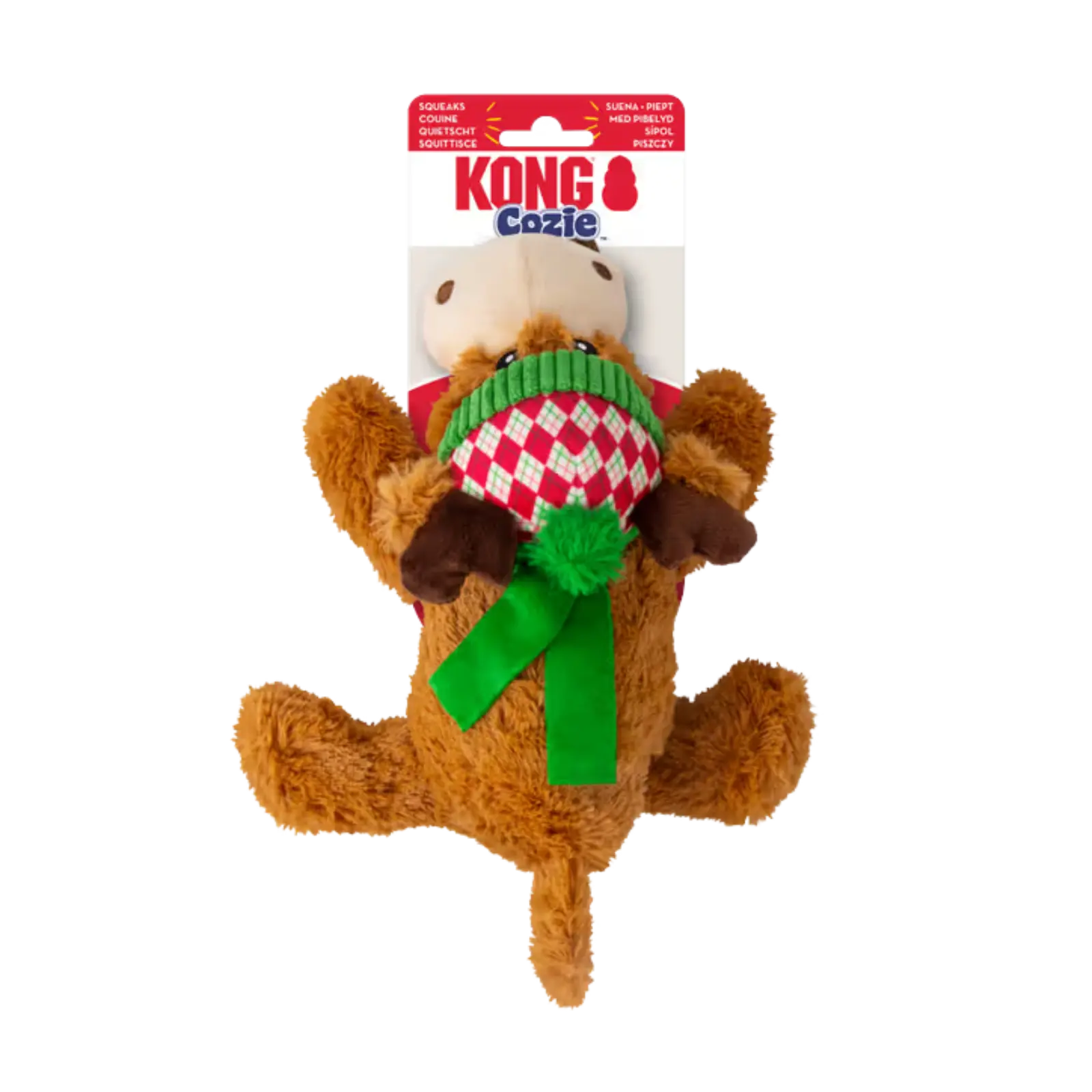 KONG Christmas Cozie Reindeer KONG