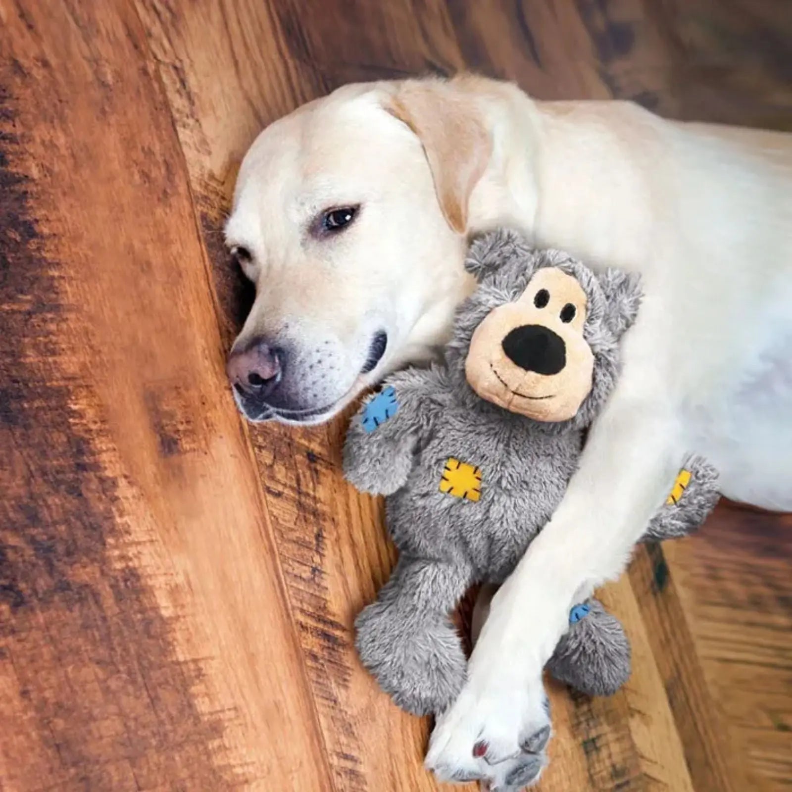 KONG Dog Toy Wild Knots Bear KONG