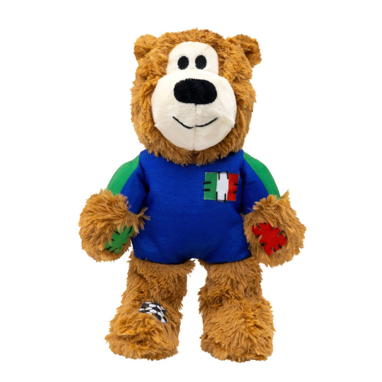 KONG Wild Knots Italy Soccer Bear - Medium