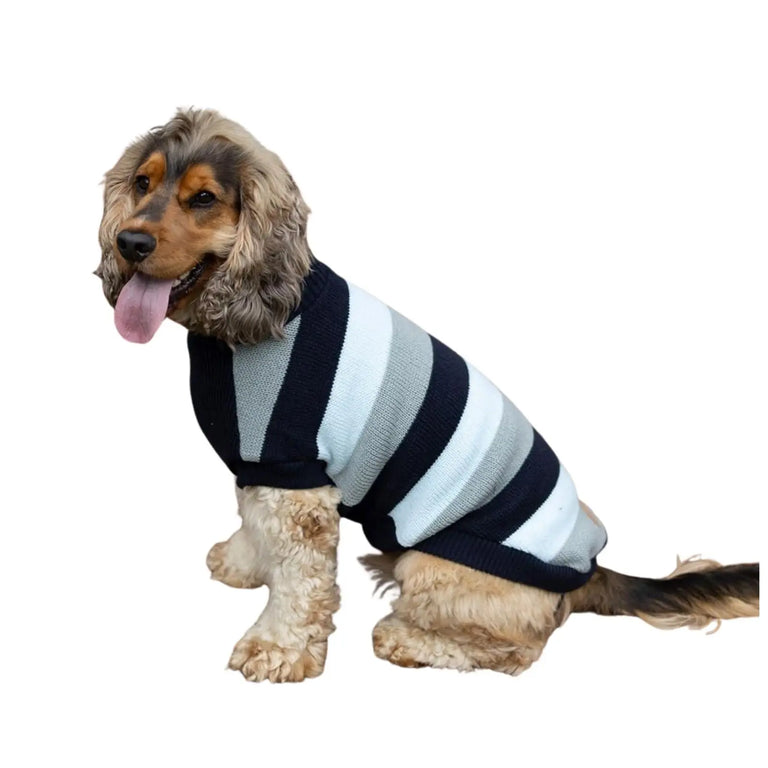 Kazoo Chestie Dog Jumper - Blue Kazoo