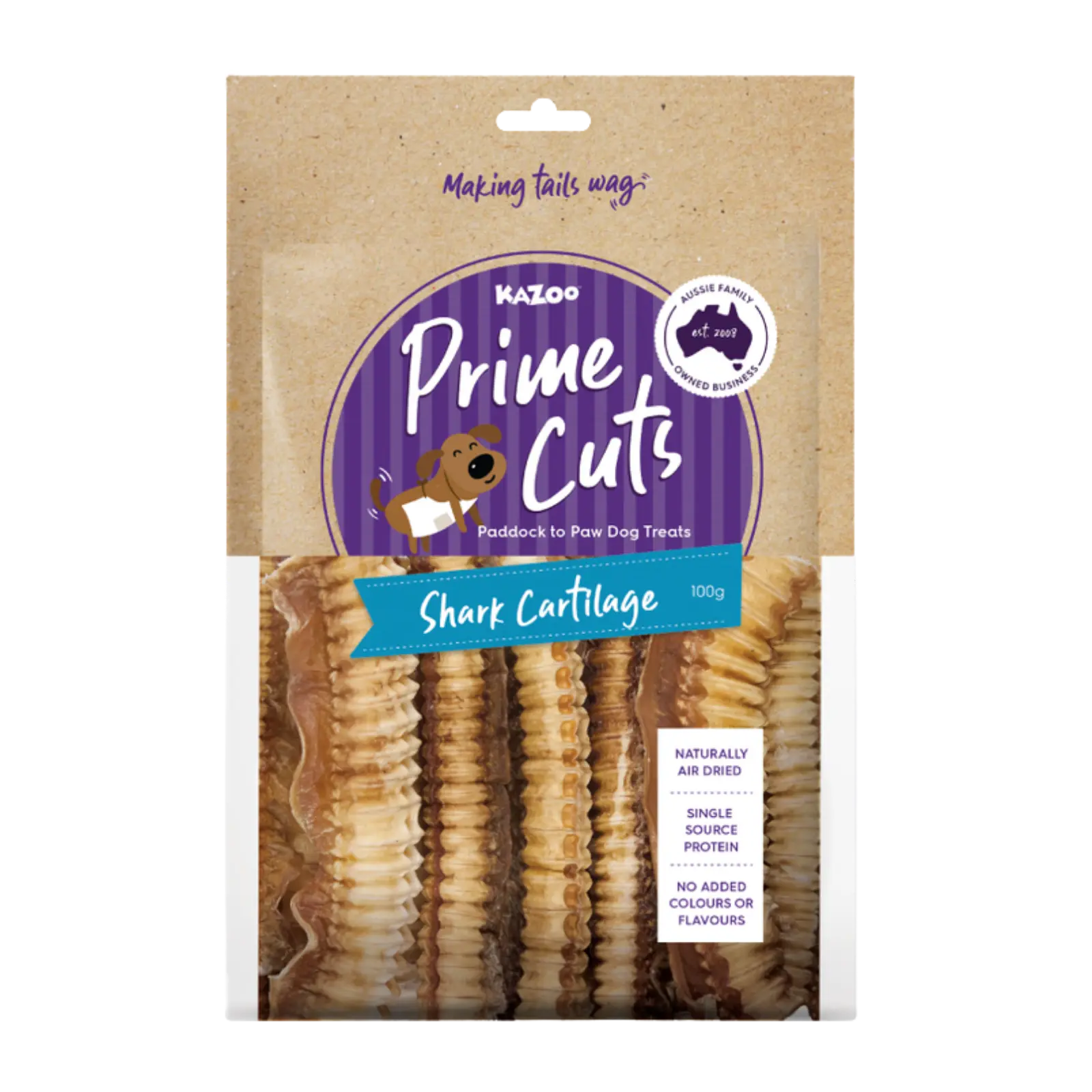 Kazoo Prime Cuts Shark Cartilage Dog Treats Prime Cuts