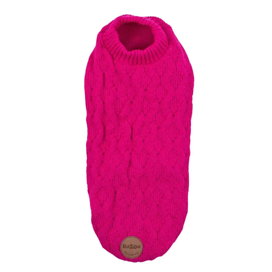 Kazoo Raspberry Pink Dog Jumper Kazoo