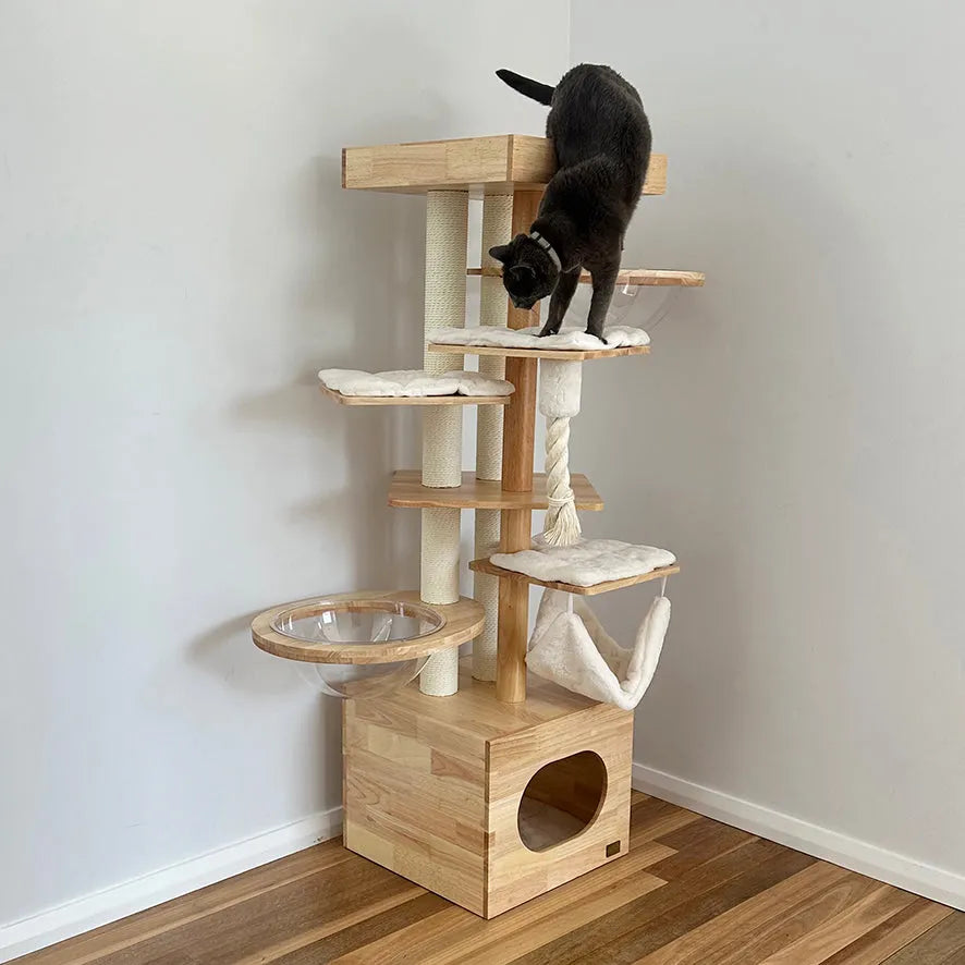 Kazoo Cat Scratcher - Scandi Cat Tree