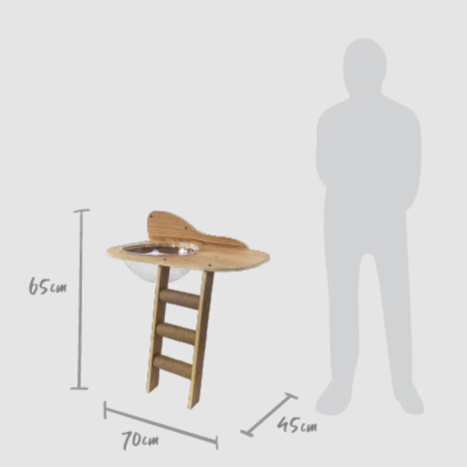 Kazoo Wall Mounted Woodland Cat Loft Kazoo