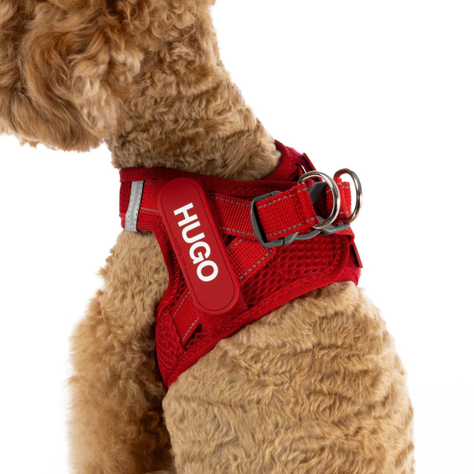 Ezydog FORMFIT Mesh Harness - Red
